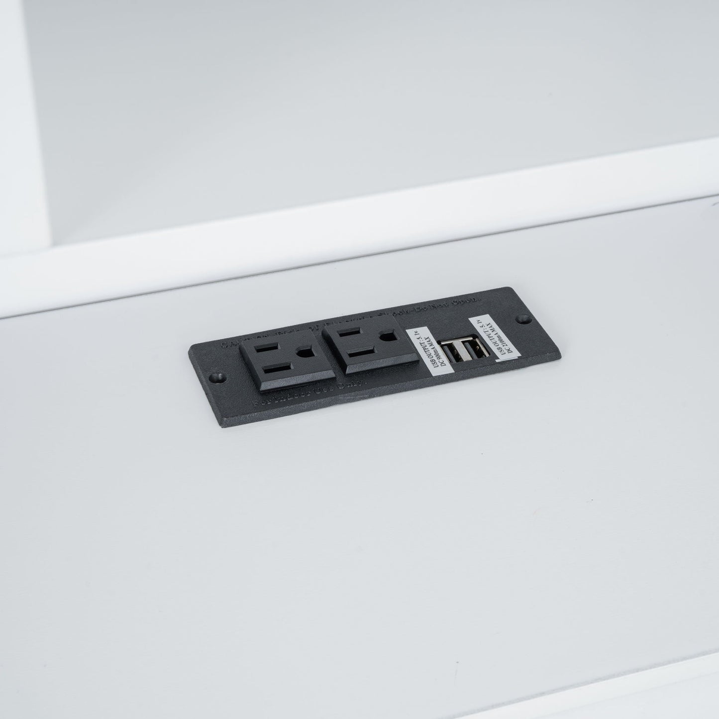 Platform Bed With Multi Storage Headboard, USB And Drawers