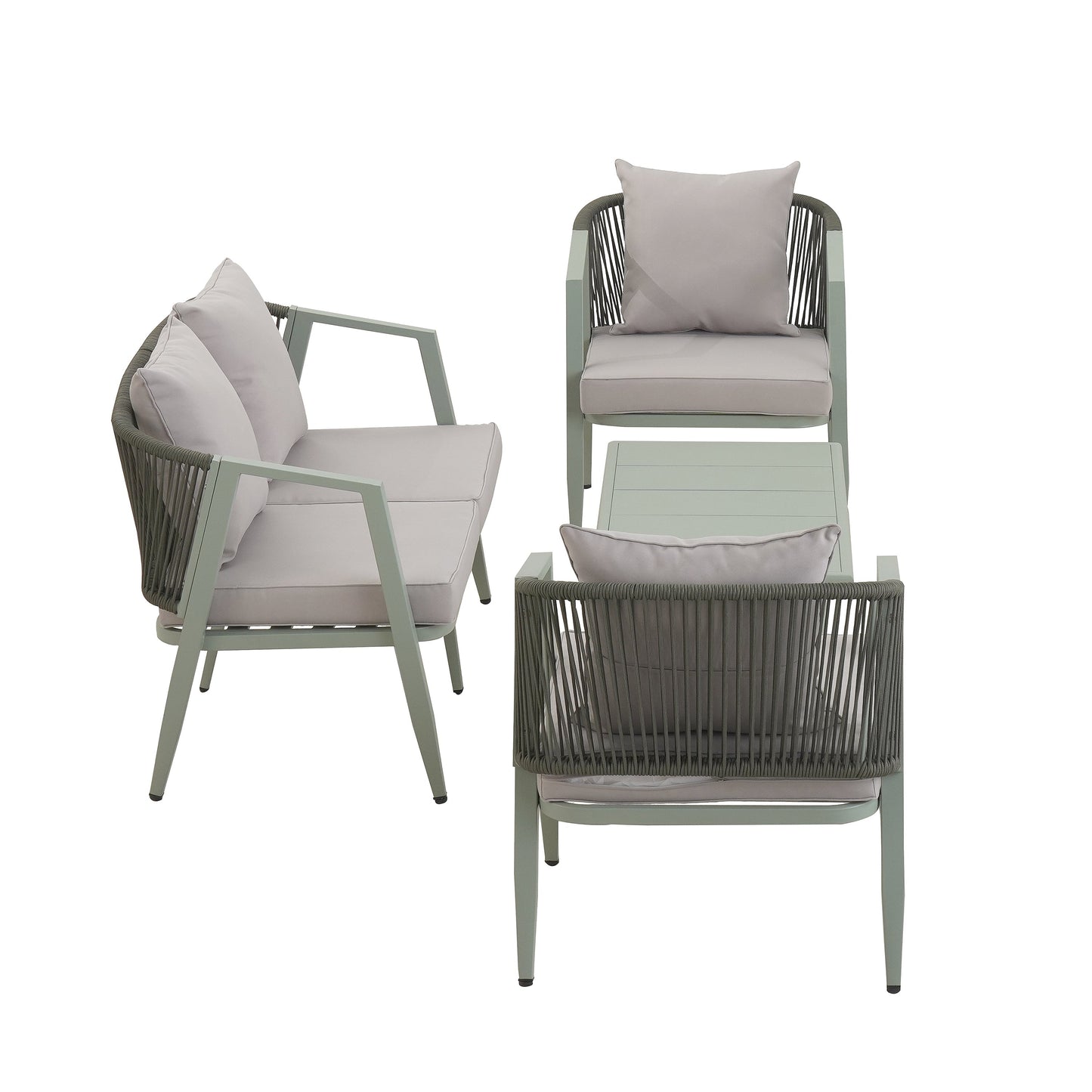 U_STYLE Durable and Comfortable Outdoor Seating Set