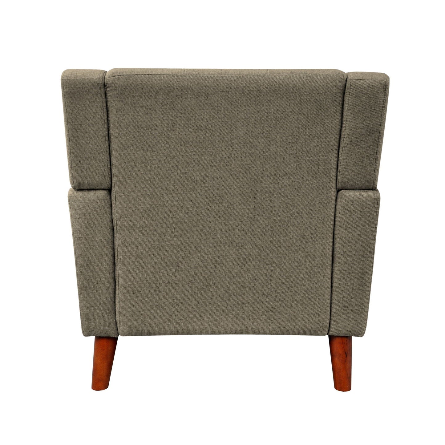 Luminaesque Fabric Upholstered Armchair With Tufted Back