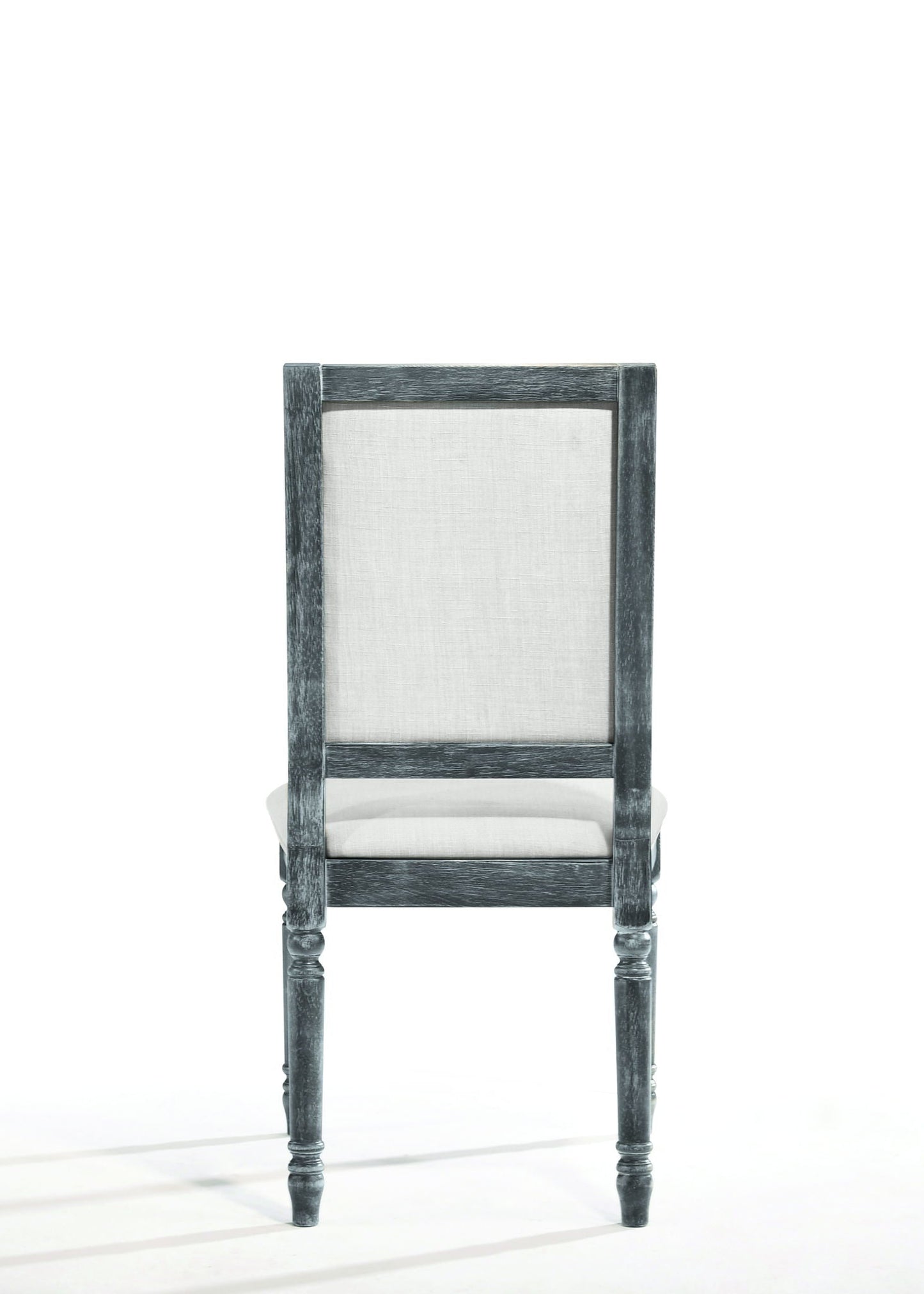 Leventis Weathered Side Chair - Cream / Gray