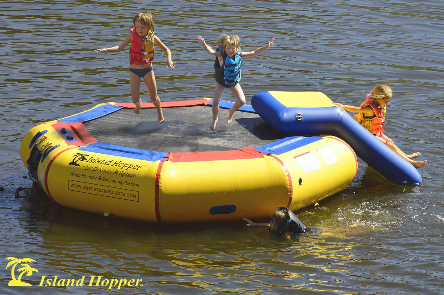 Island Hopper 10′ Bounce N Splash