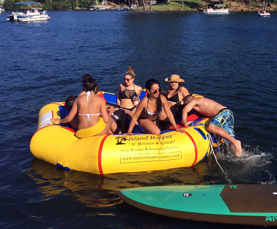 Island Hopper 10′ Bounce N Splash
