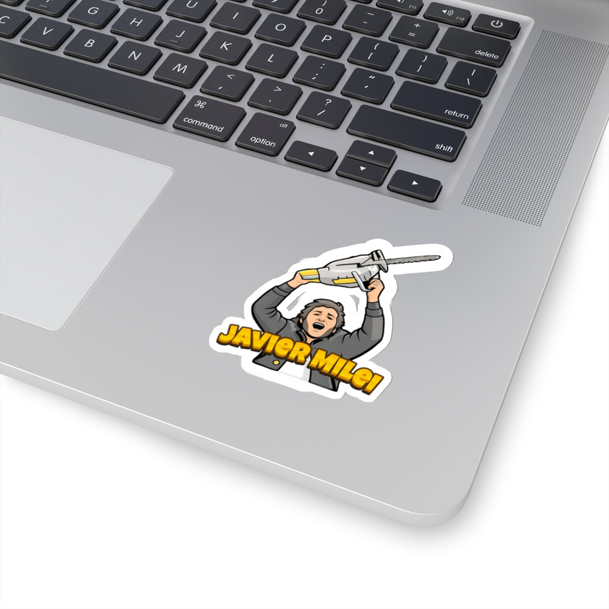 Javier Milei Chainsaw Stickers - 4LibertyShop.com