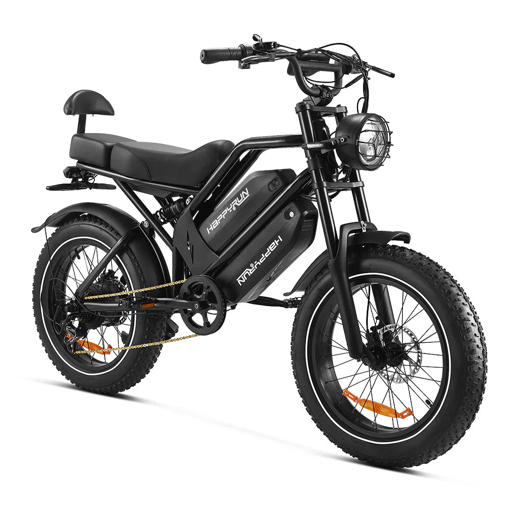 HappyRun G70 2000W Dual Battery Fast Electric Cargo Bike
