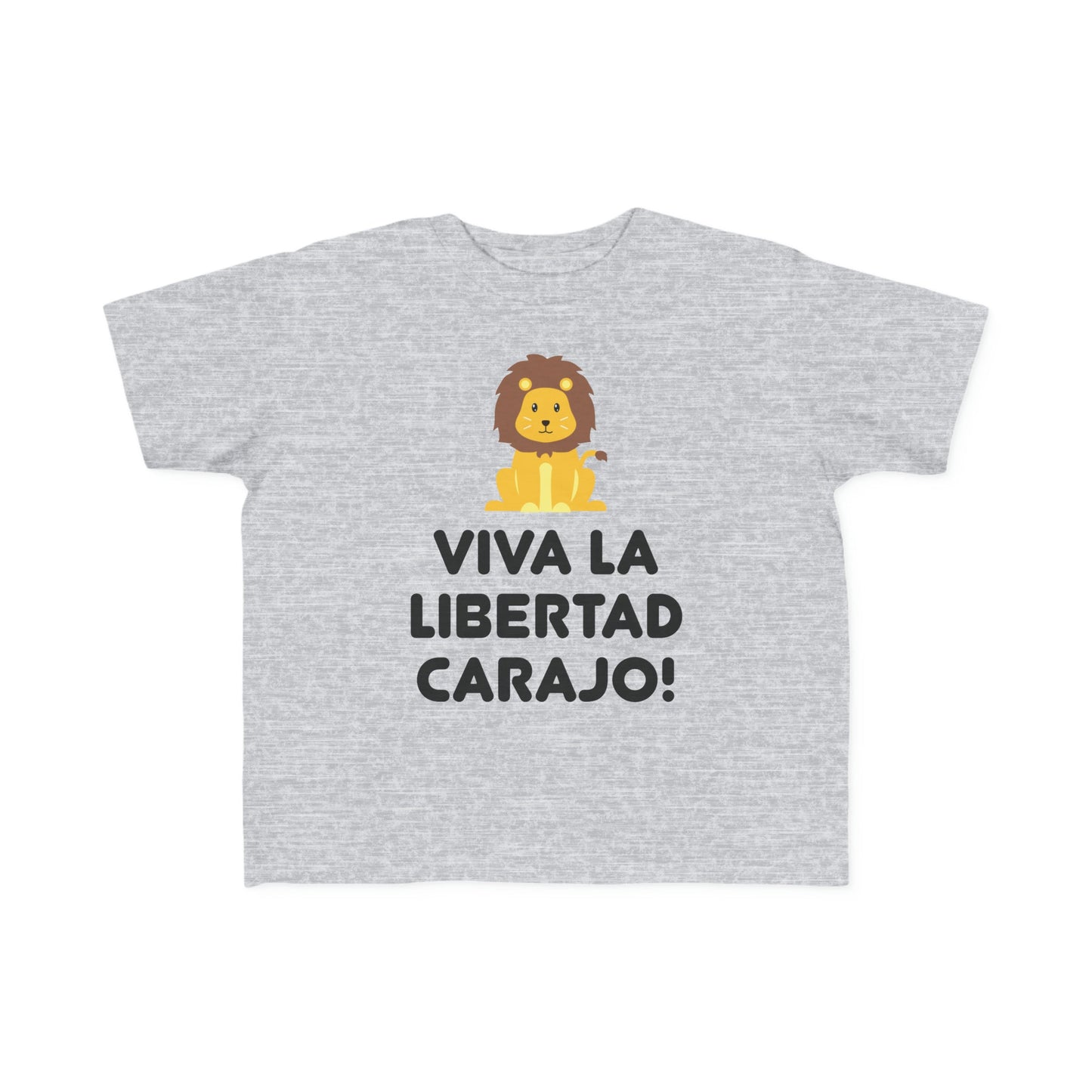 Viva La Libertad Carajo Lion Toddler's Fine Jersey Tee