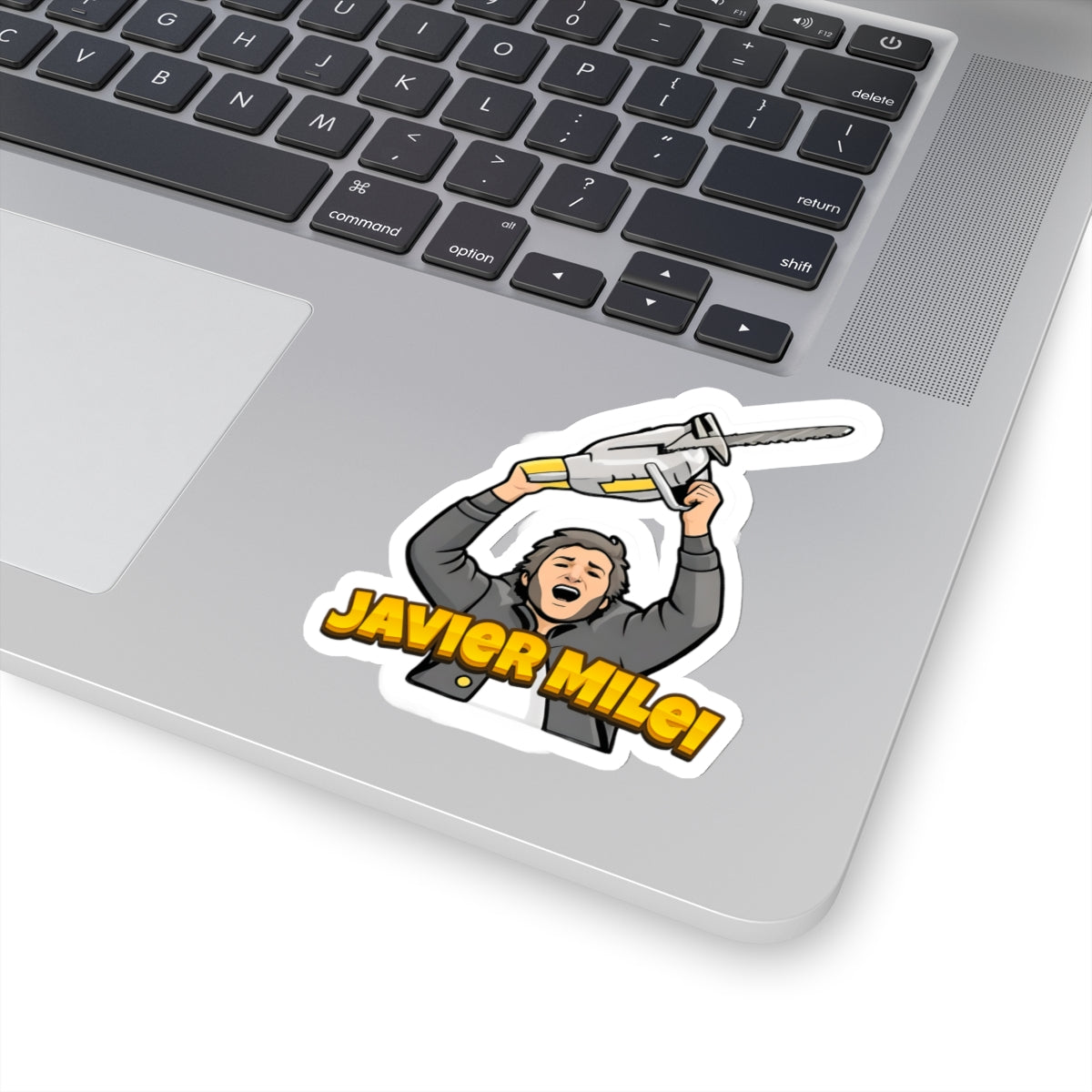 Javier Milei Chainsaw Stickers - 4LibertyShop.com