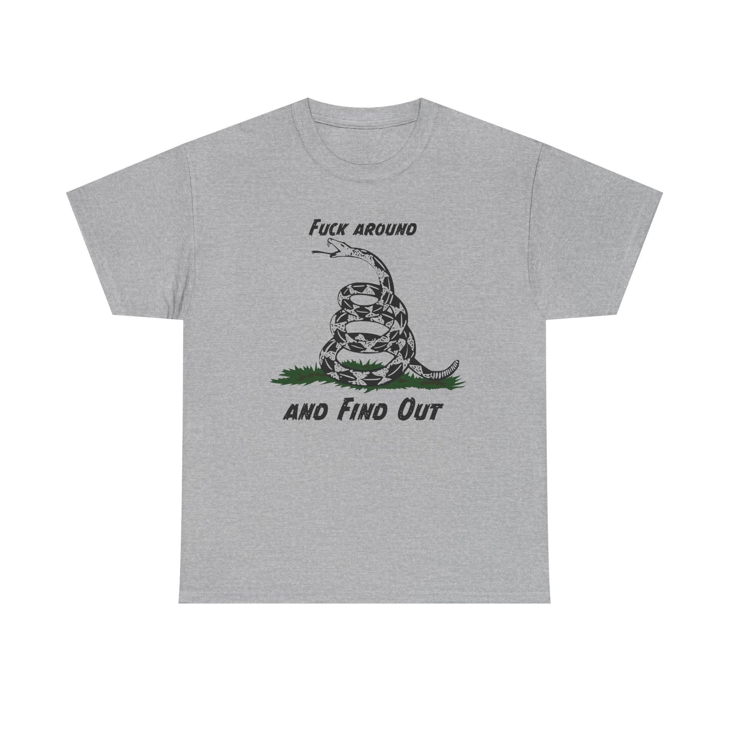 Walton & Johnson: FAFO Gadsden T-Shirt - 4LibertyShop.com