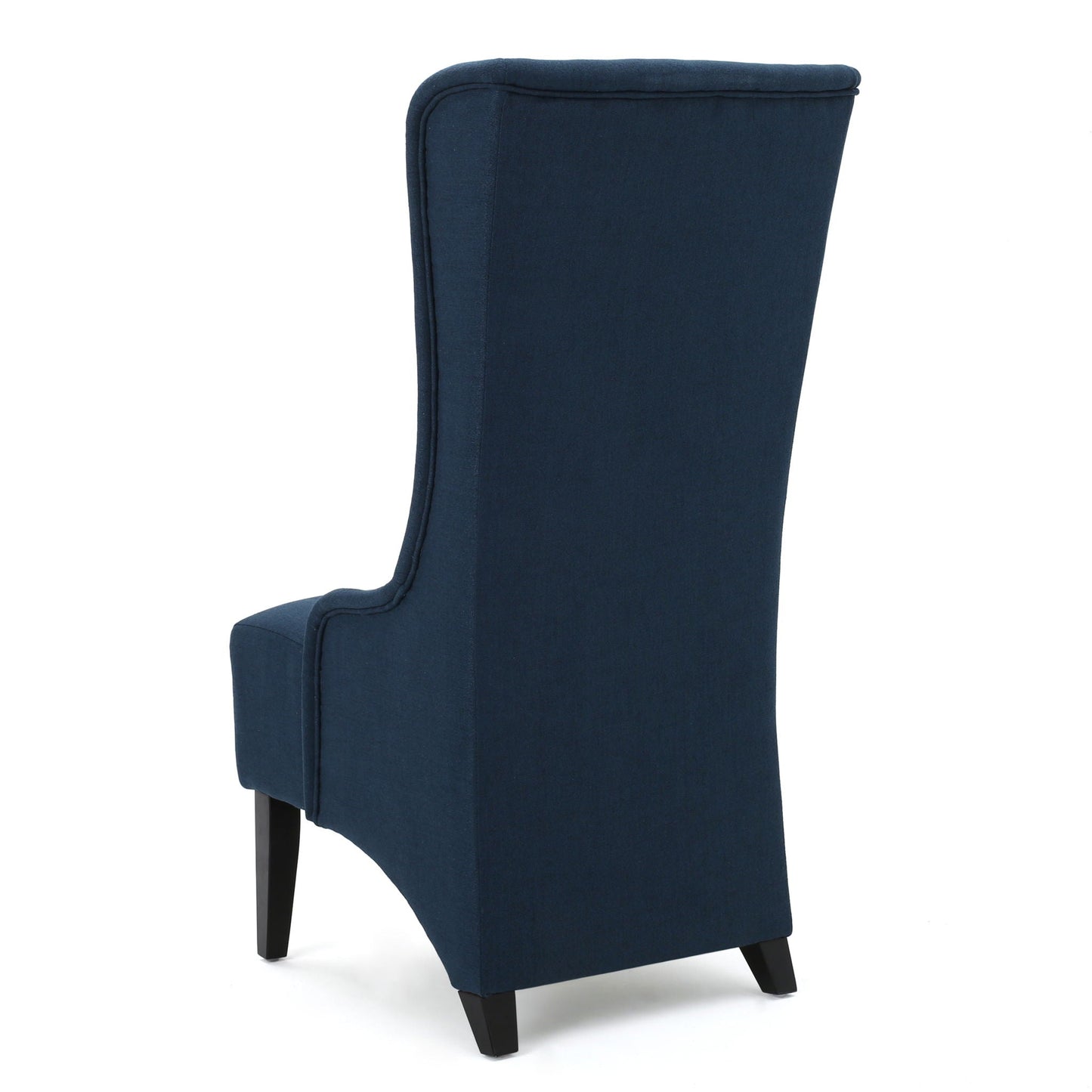 Alight Upholstered Dining Chair With High Back And Birch Wood Legs (Set of 2)