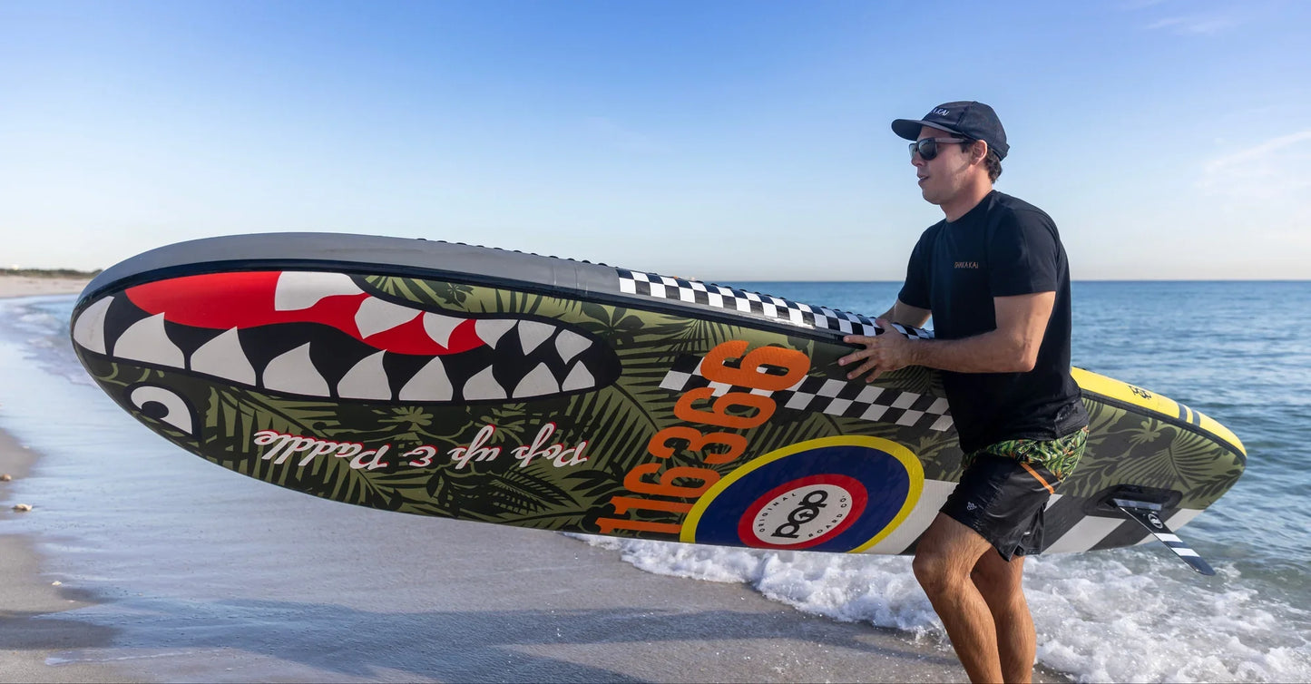 Pop Board Co 11'6 El Capitan Bomber Inflatable Paddleboard SUP