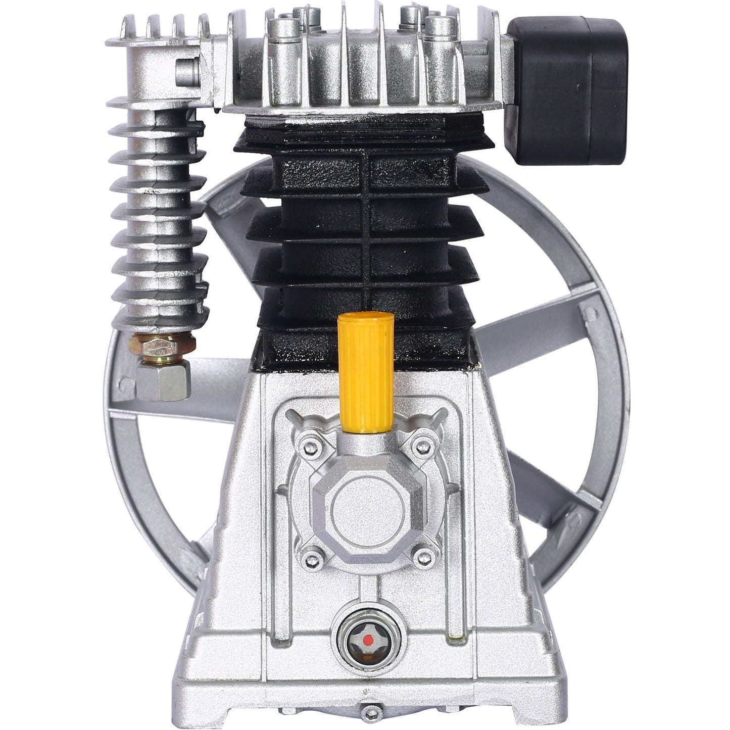 Piston 2Hp Air Compressor Head Pump 115Psi 1.5Kw - Silver