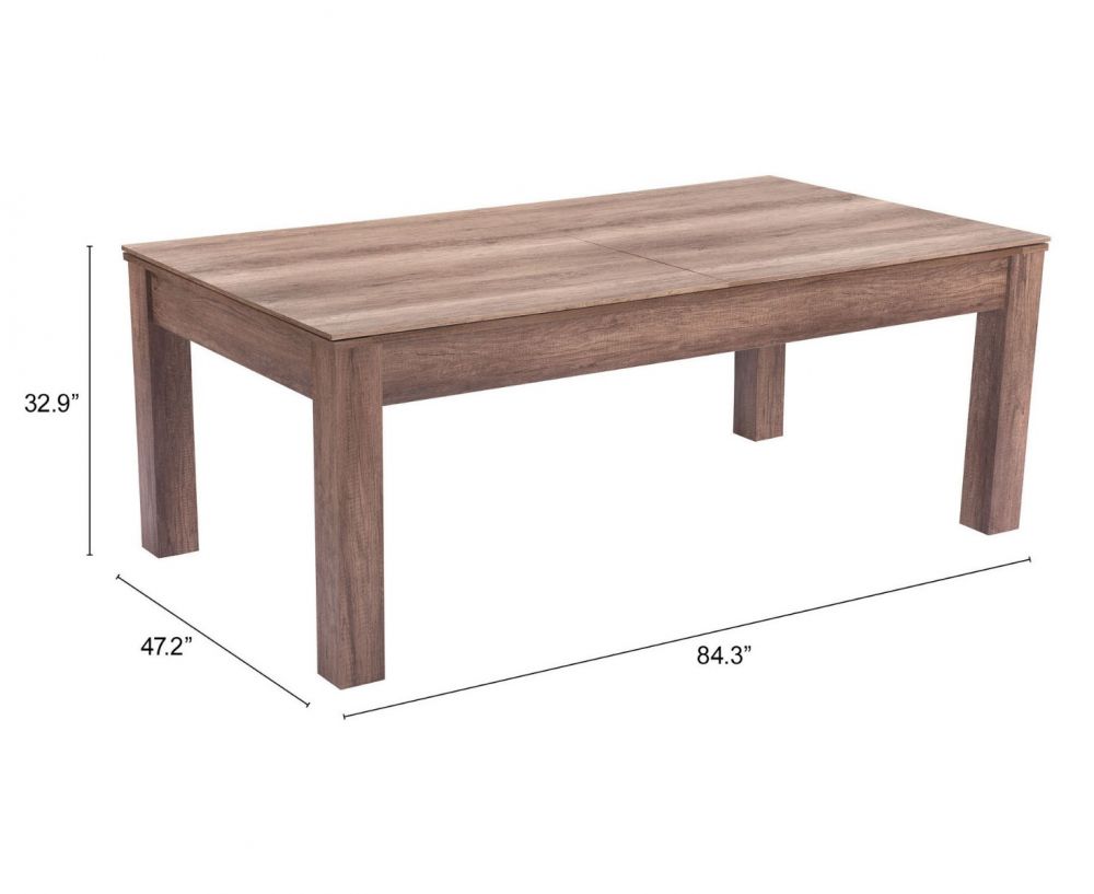 Zuo Mod Bonker 3 in 1 Game Table - Pool and Ping Pong