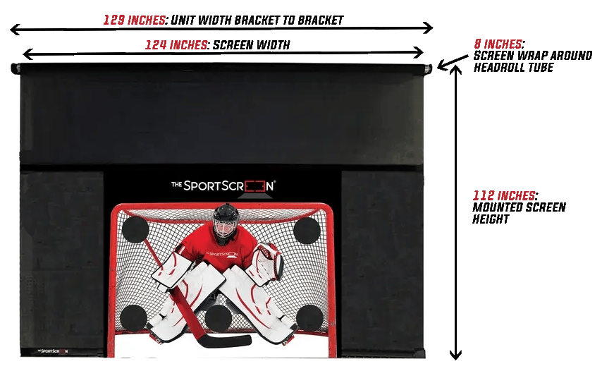 The Sport Screen - Hockey SportScreen - Remote Controlled