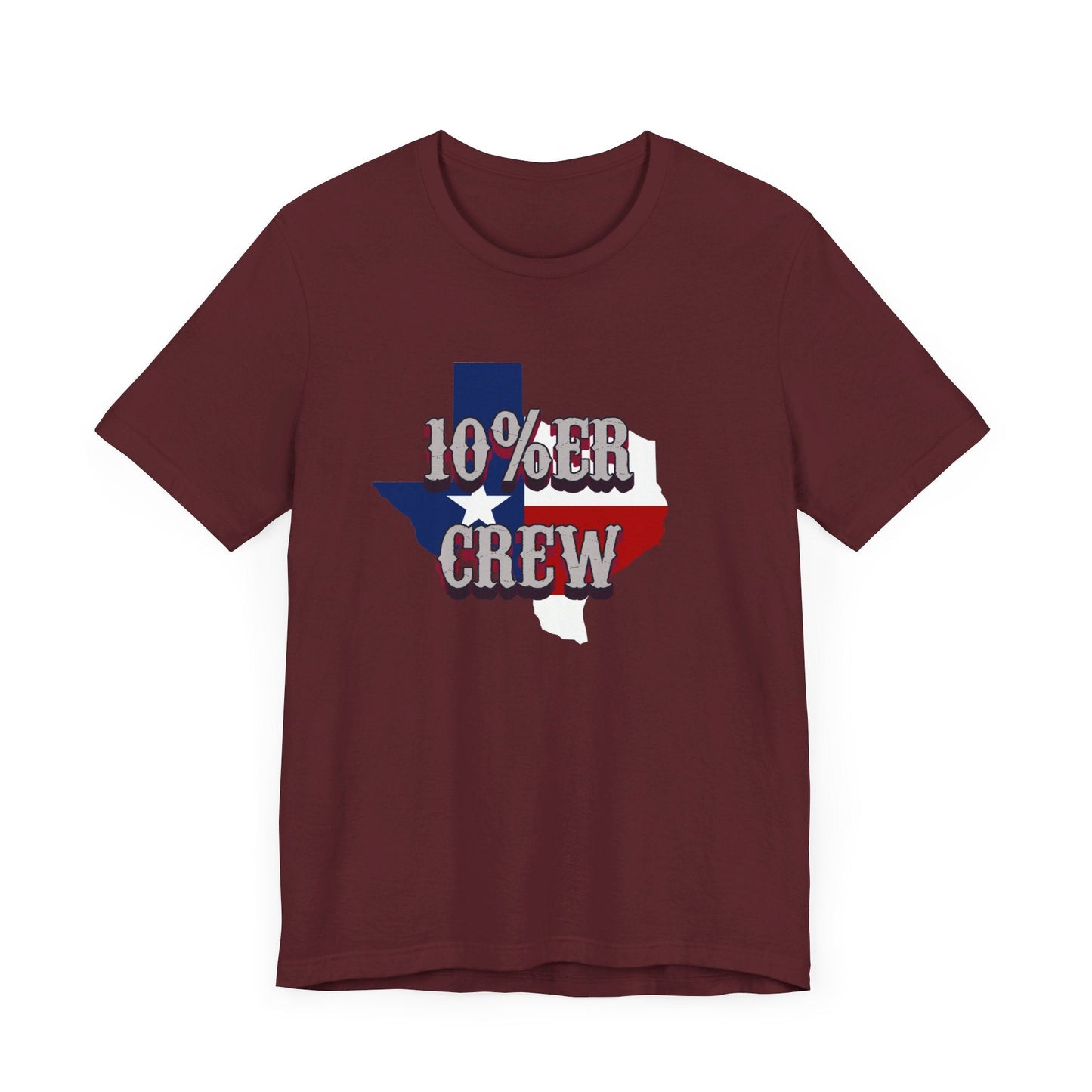 Walton & Johnson: 10%er Crew Texas Tee - 4LibertyShop.com