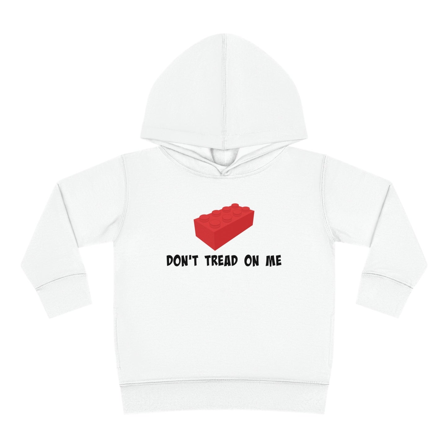 Don't Tread On Me Lego Toddler Pullover Fleece Hoodie
