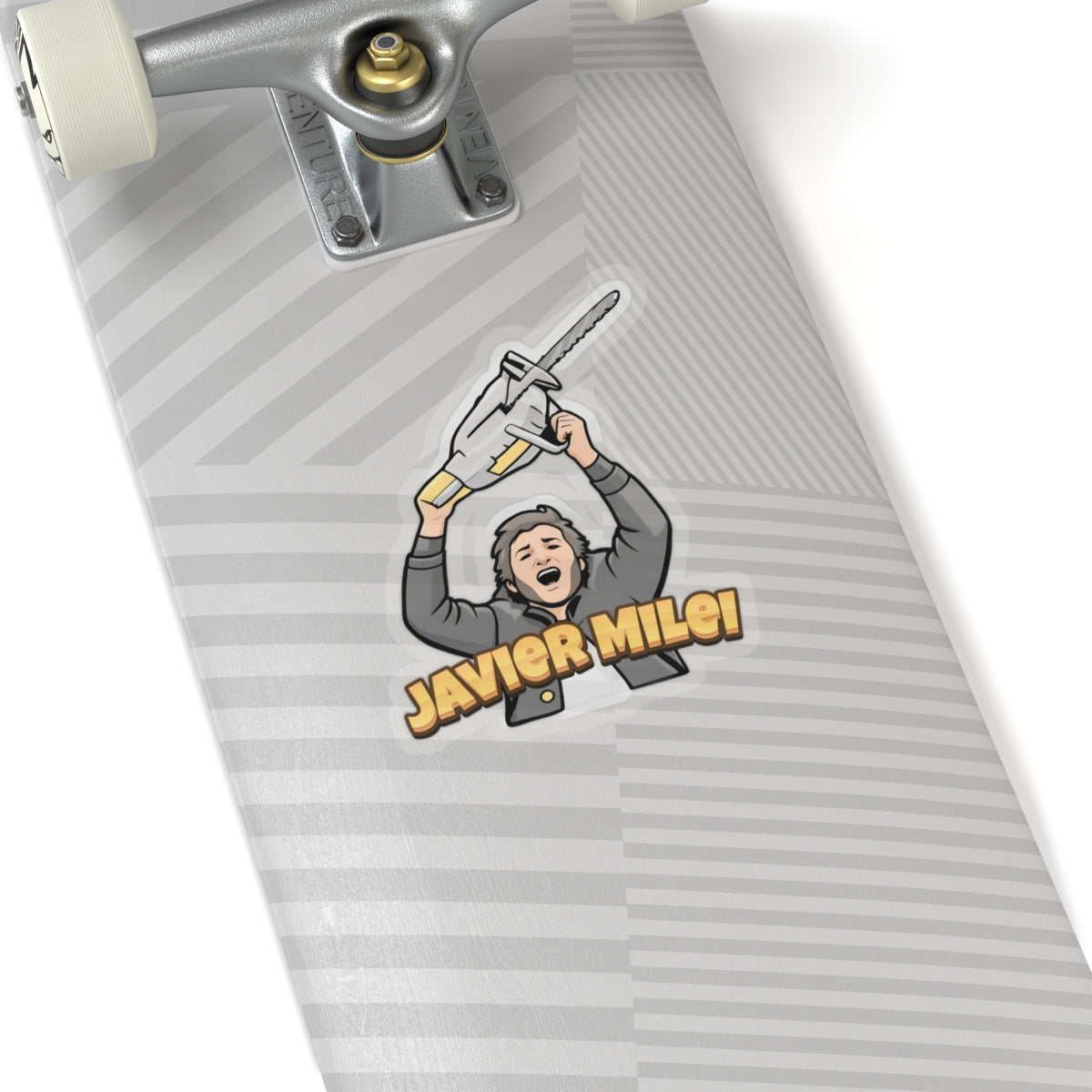 Javier Milei Chainsaw Stickers - 4LibertyShop.com
