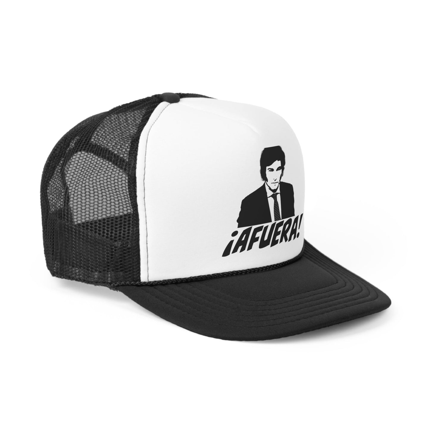 Javier Milei AFUERA Trucker Hat - Liberty Chainsaw President - 4LibertyShop.com