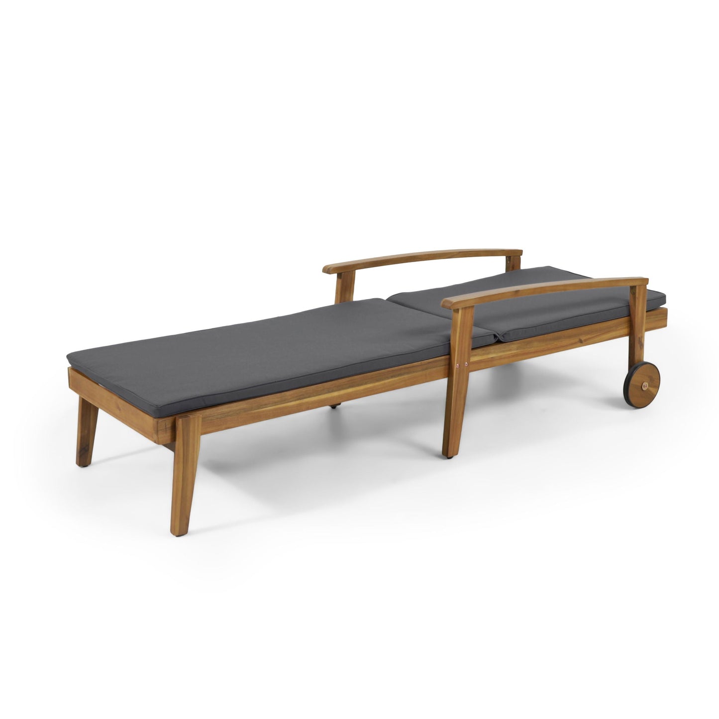 Jason Chaise Lounge Adjustable Acacia Wood Outdoor Furniture