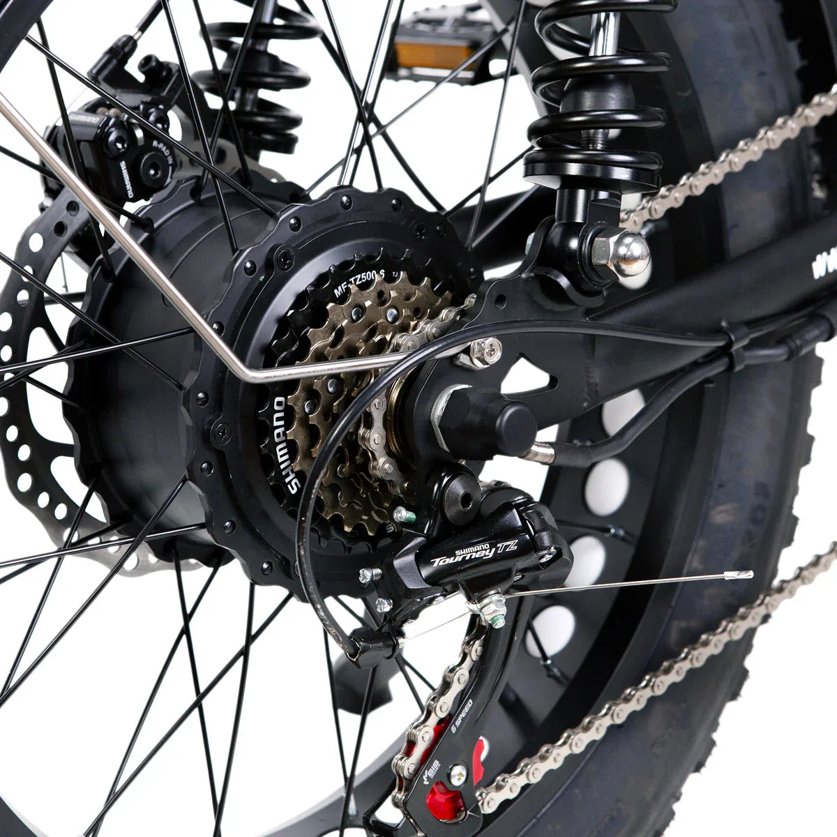 Nakto F2 Electric Bike 750W Motor - Black