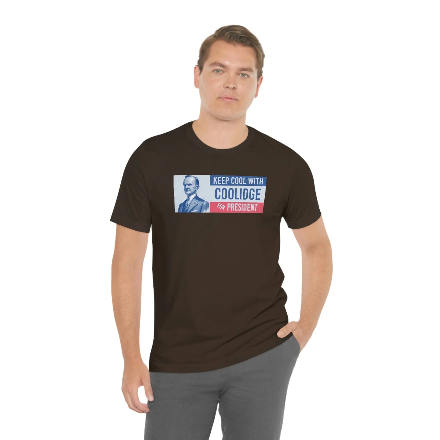 Keep Cool With Coolidge For President Calvin Coolidge T-Shirt