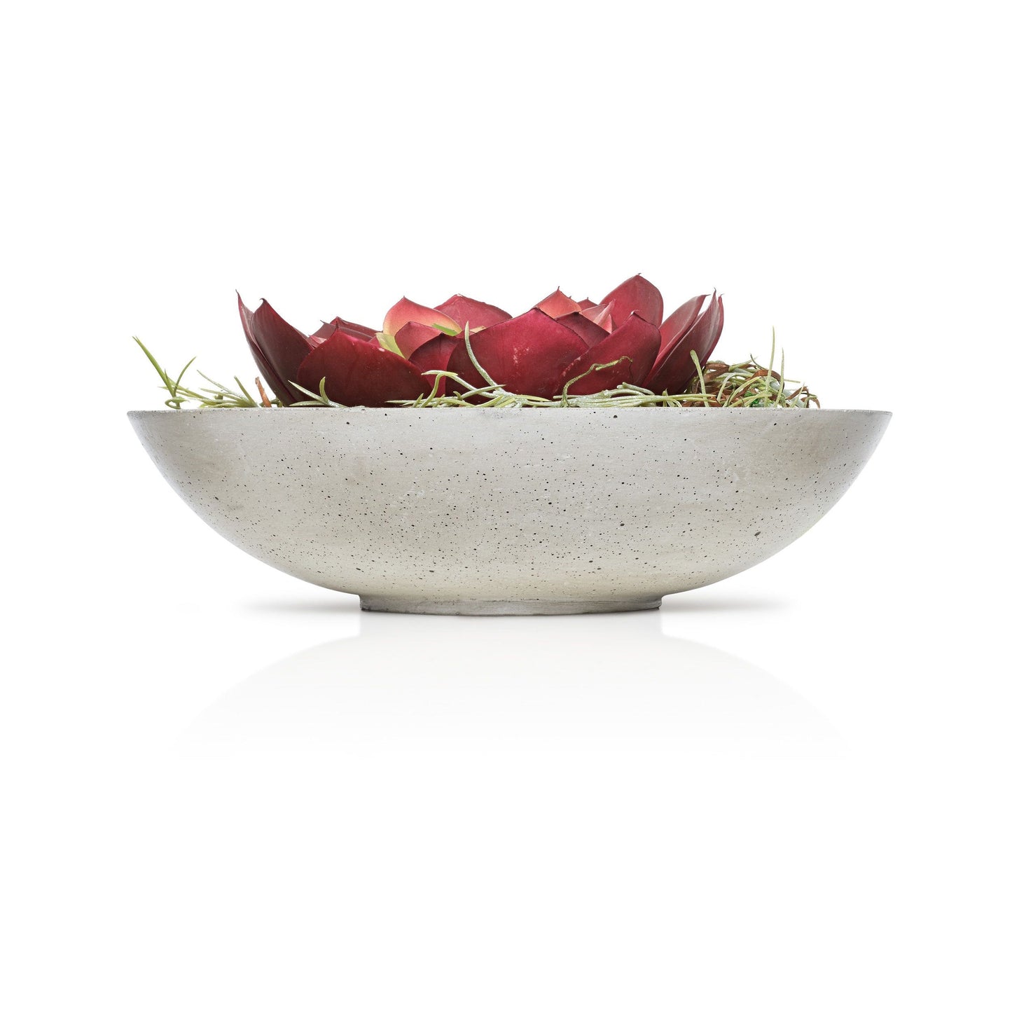 Concrete Para Bowl: White