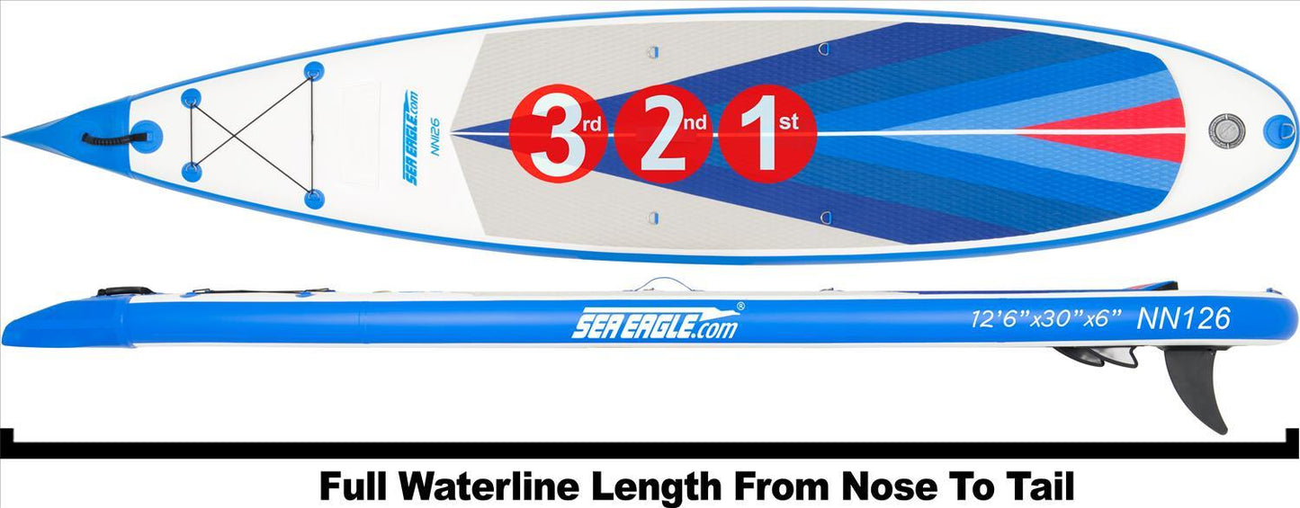Sea Eagle NeedleNose 12'6" Inflatable Stand Up Paddleboard