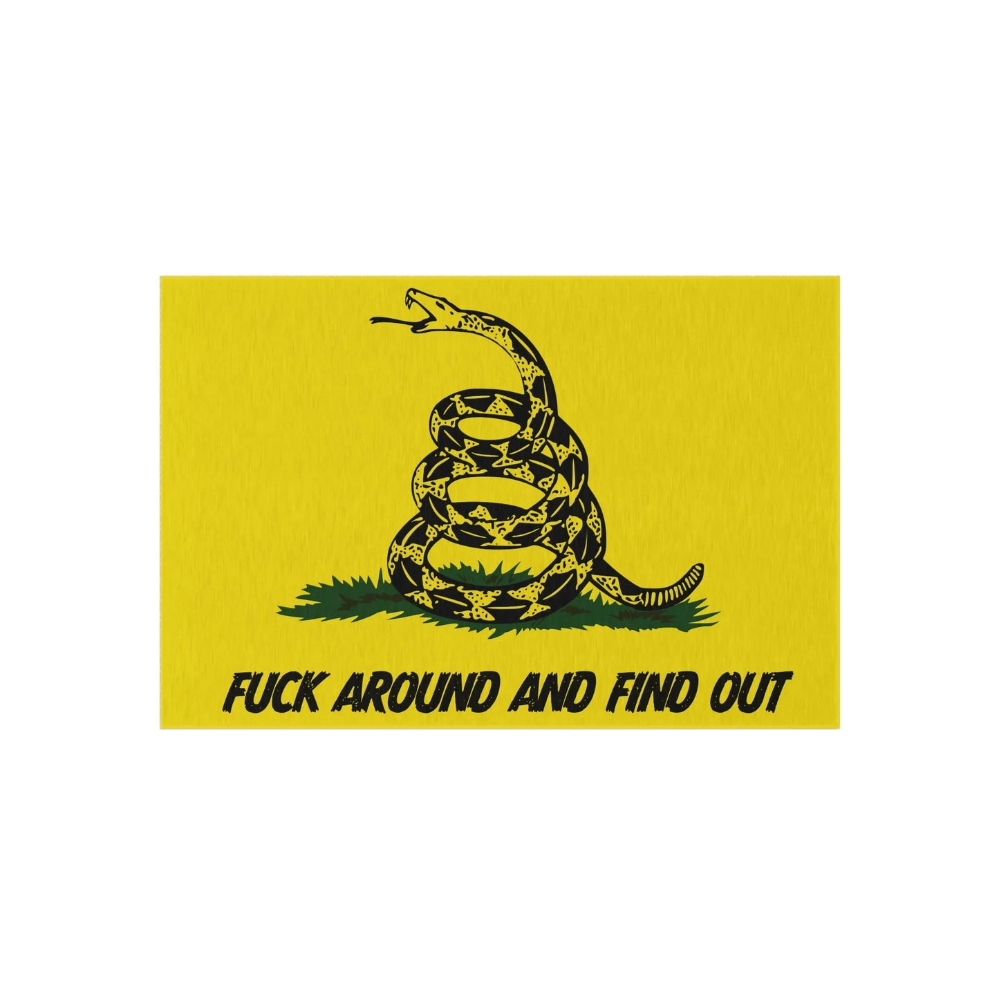 "Eff Around and Find Out" Outdoor Mat