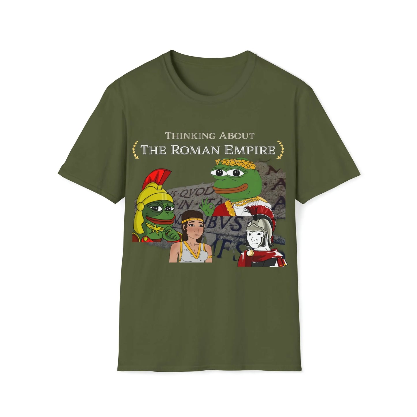 Thinking About The Roman Empire Pepe Shirt