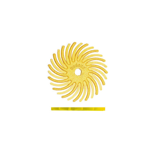 7/8" Radial Bristle Disc - 1/16" Arbor DEDECO
