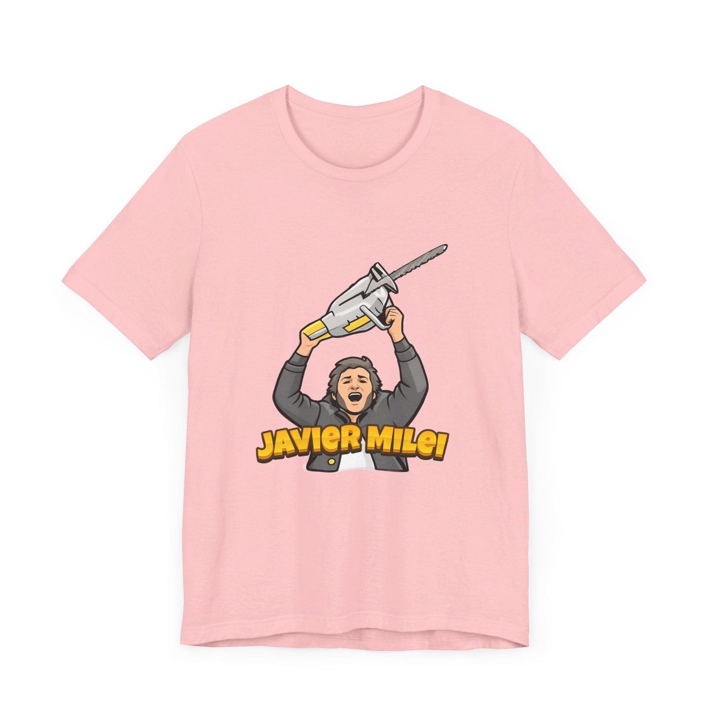 Javier Milei Chainsaw Tee - 4LibertyShop.com