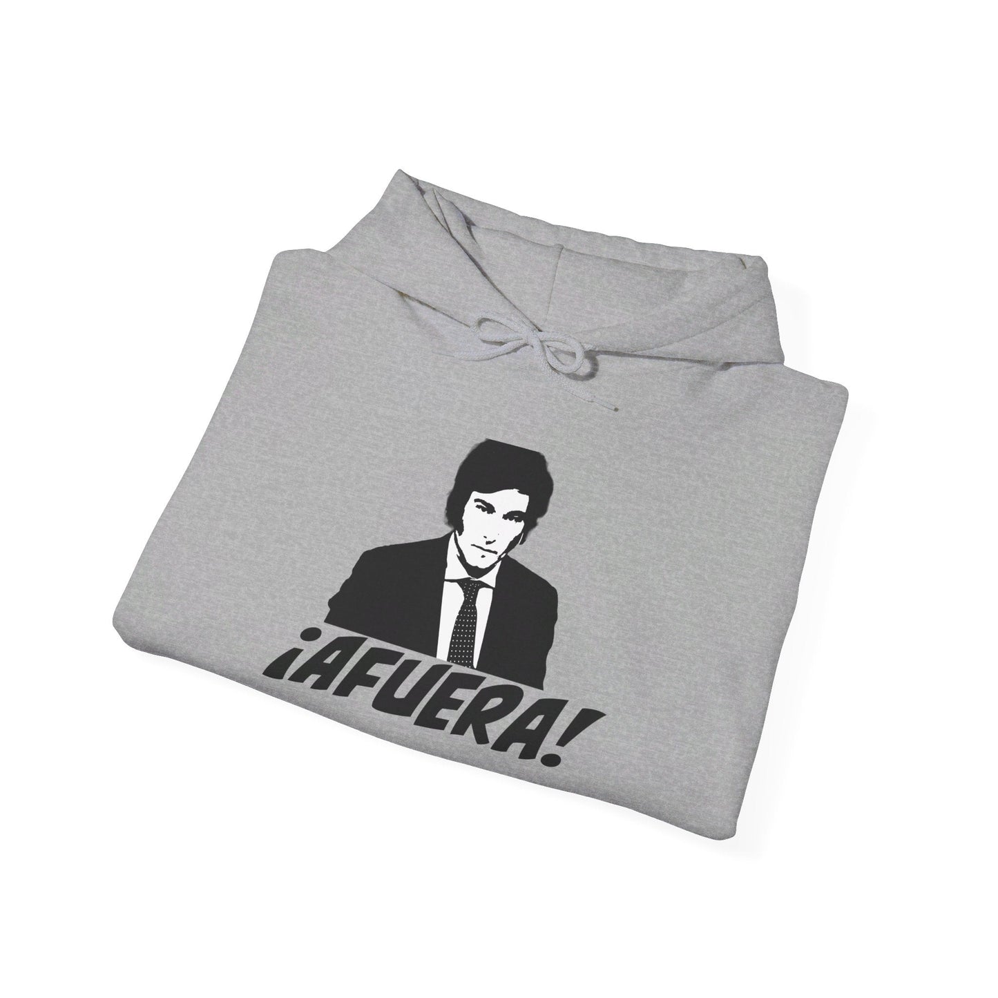 Javier Milei ¡AFUERA! Hoodie - 4LibertyShop.com