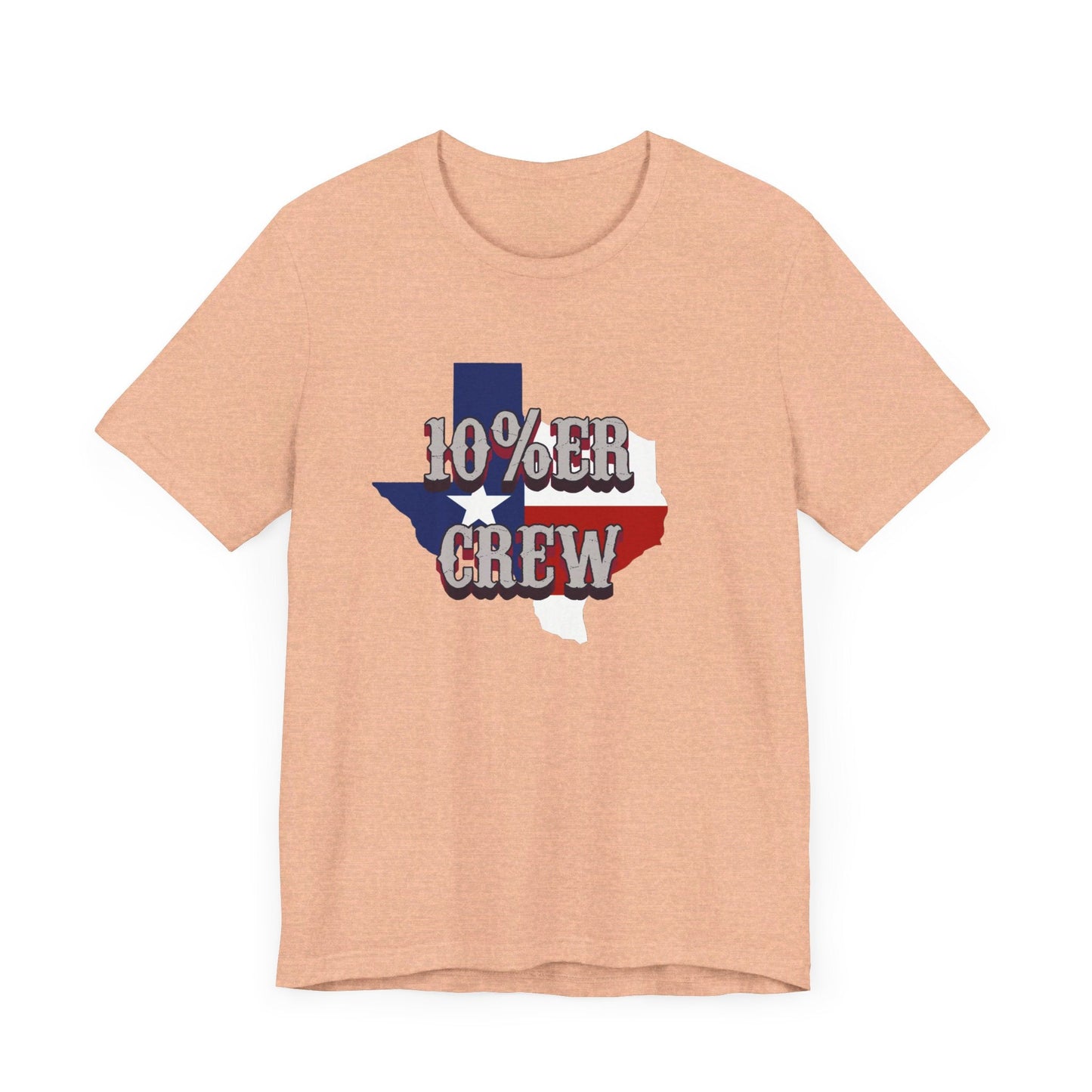 Walton & Johnson: 10%er Crew Texas Tee - 4LibertyShop.com