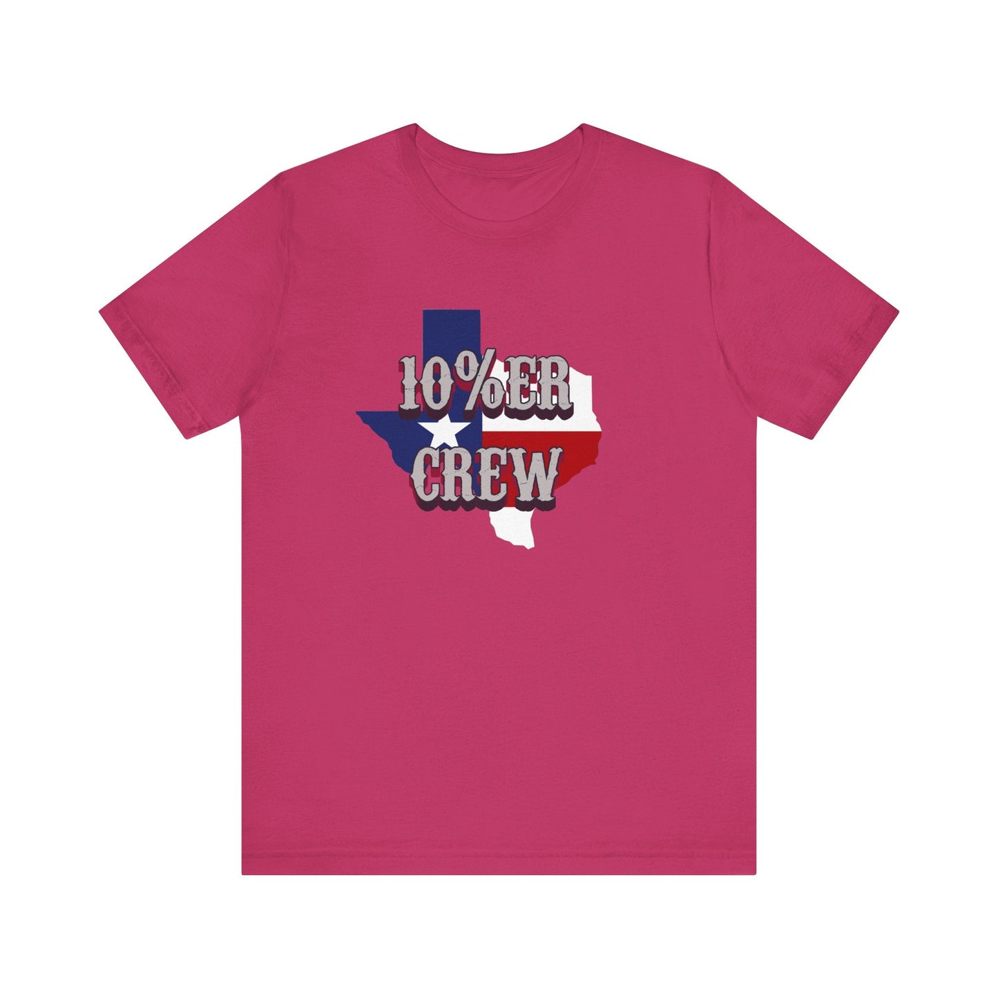 Walton & Johnson: 10%er Crew Texas Tee - 4LibertyShop.com