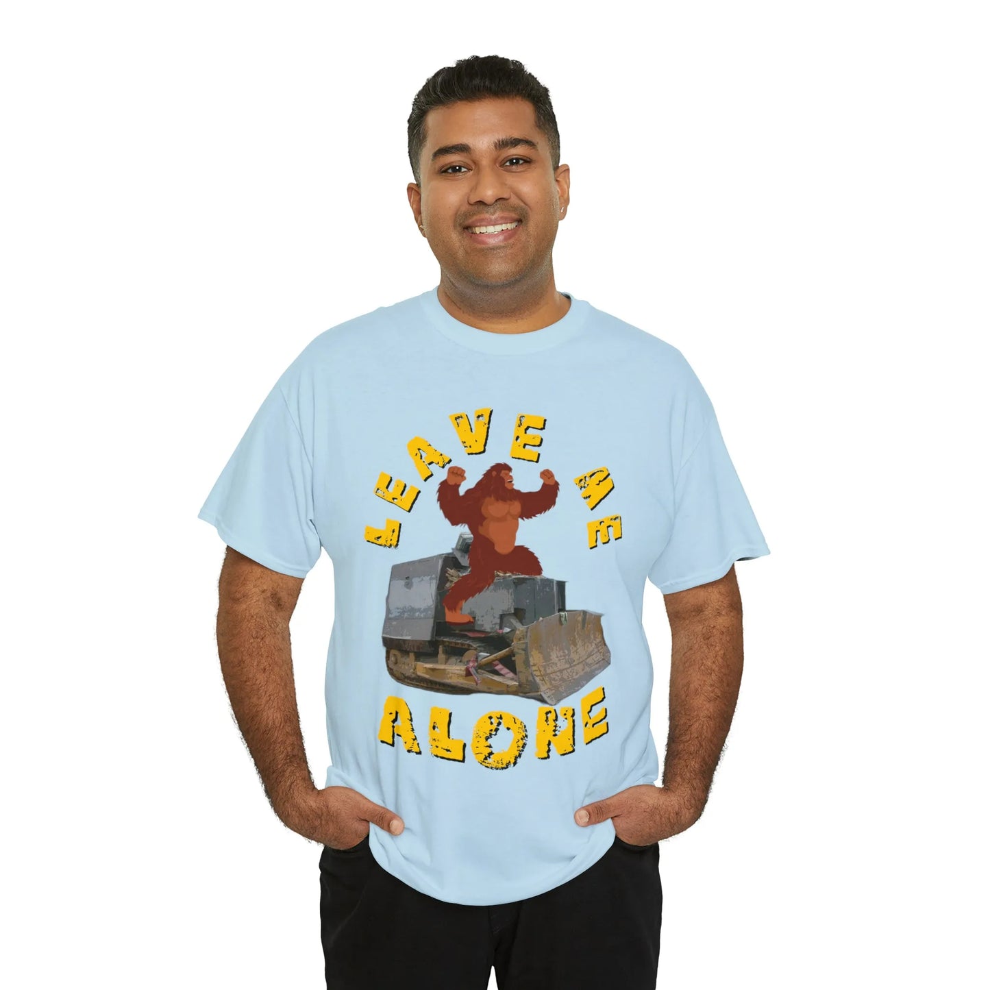 Leave Me Alone Bigfoot Killdozer T-Shirt