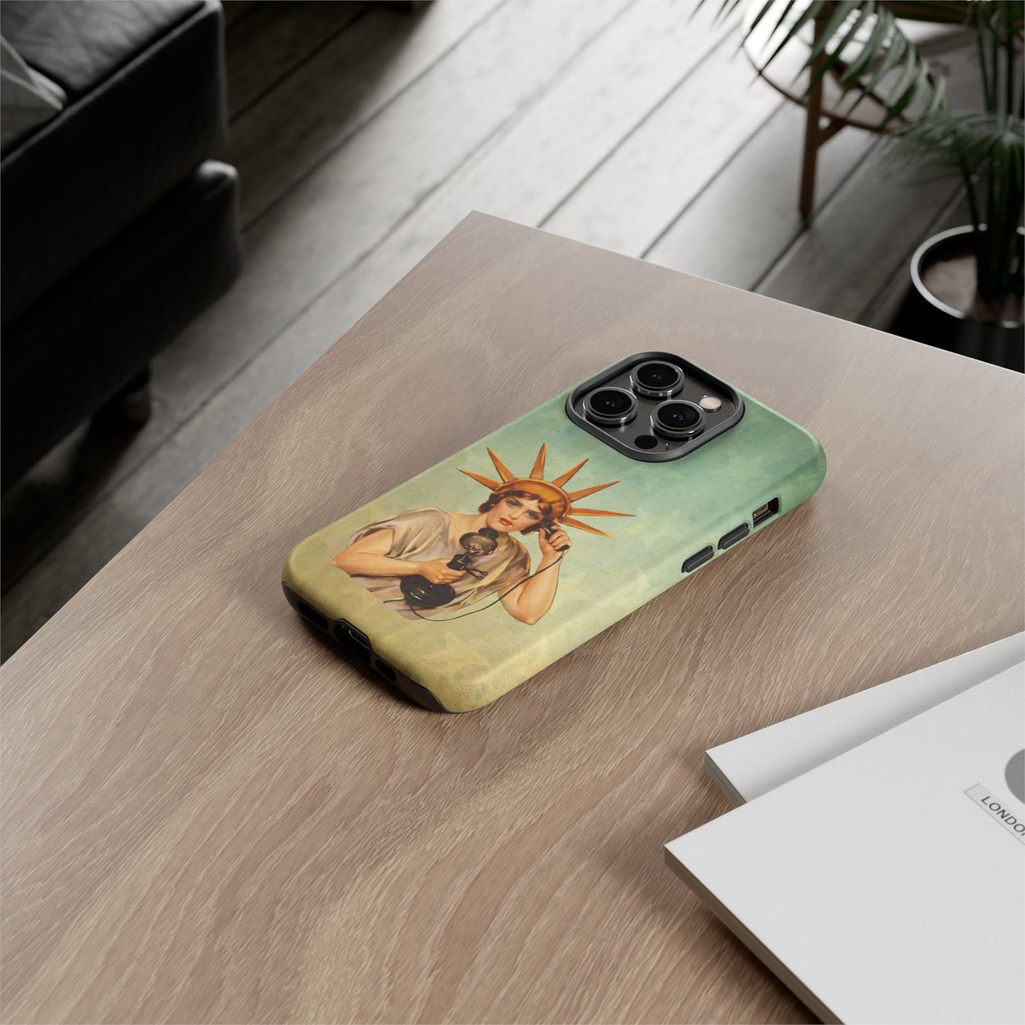 Lady LibertyTalk Phone Case