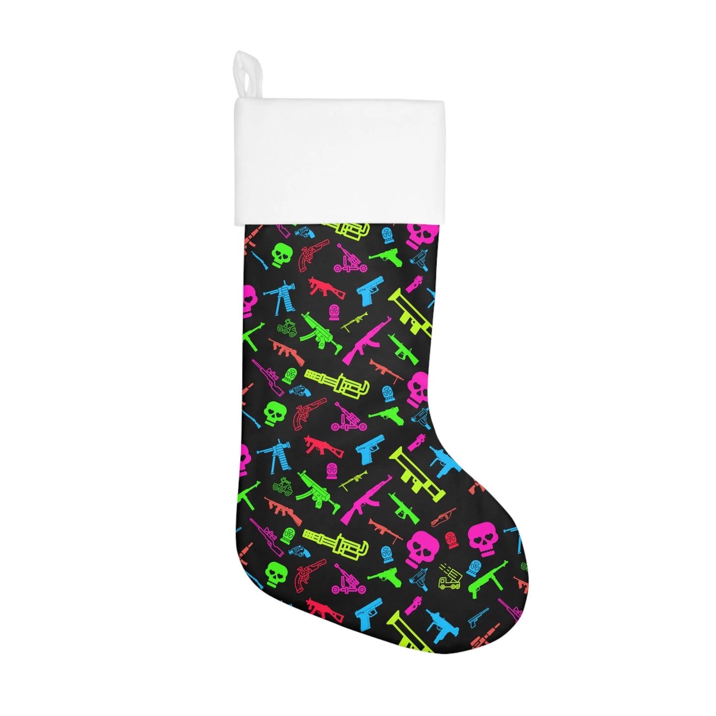 Guns and Skulls Holiday Stocking - 4LibertyShop.com