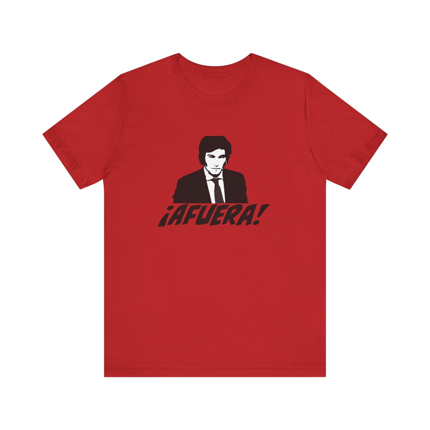 Walton & Johnson: Afuera! Javier Milei Unisex Jersey Tee - 4LibertyShop.com