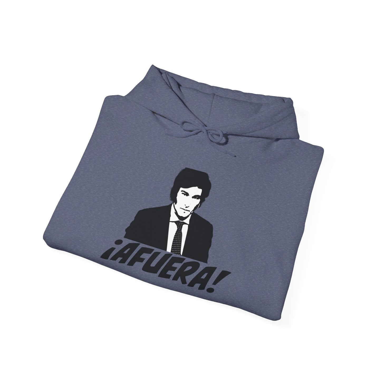 Javier Milei ¡AFUERA! Hoodie - 4LibertyShop.com