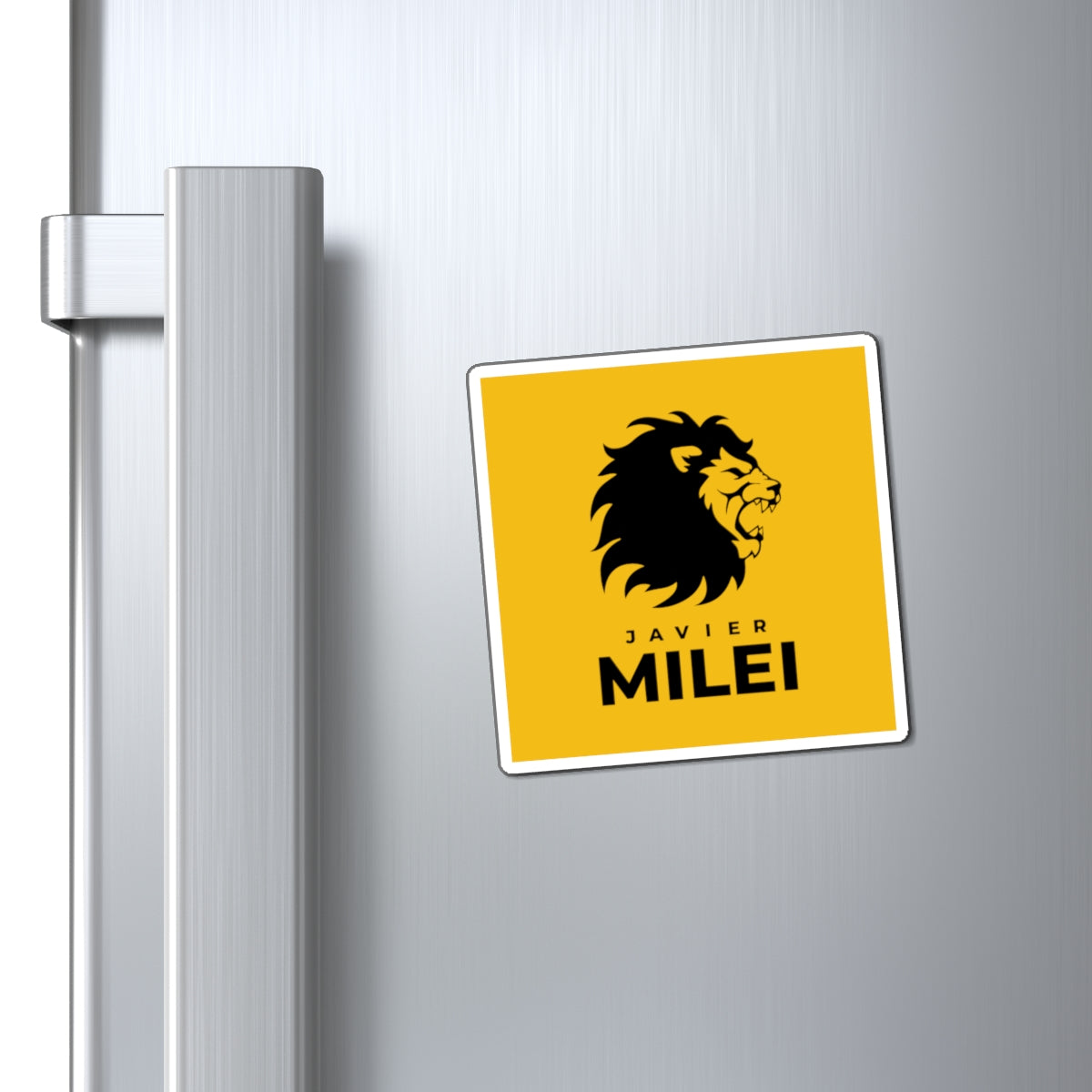 Javier Milei "Freedom Roar" Lion of Argentina Magnet - 4LibertyShop.com