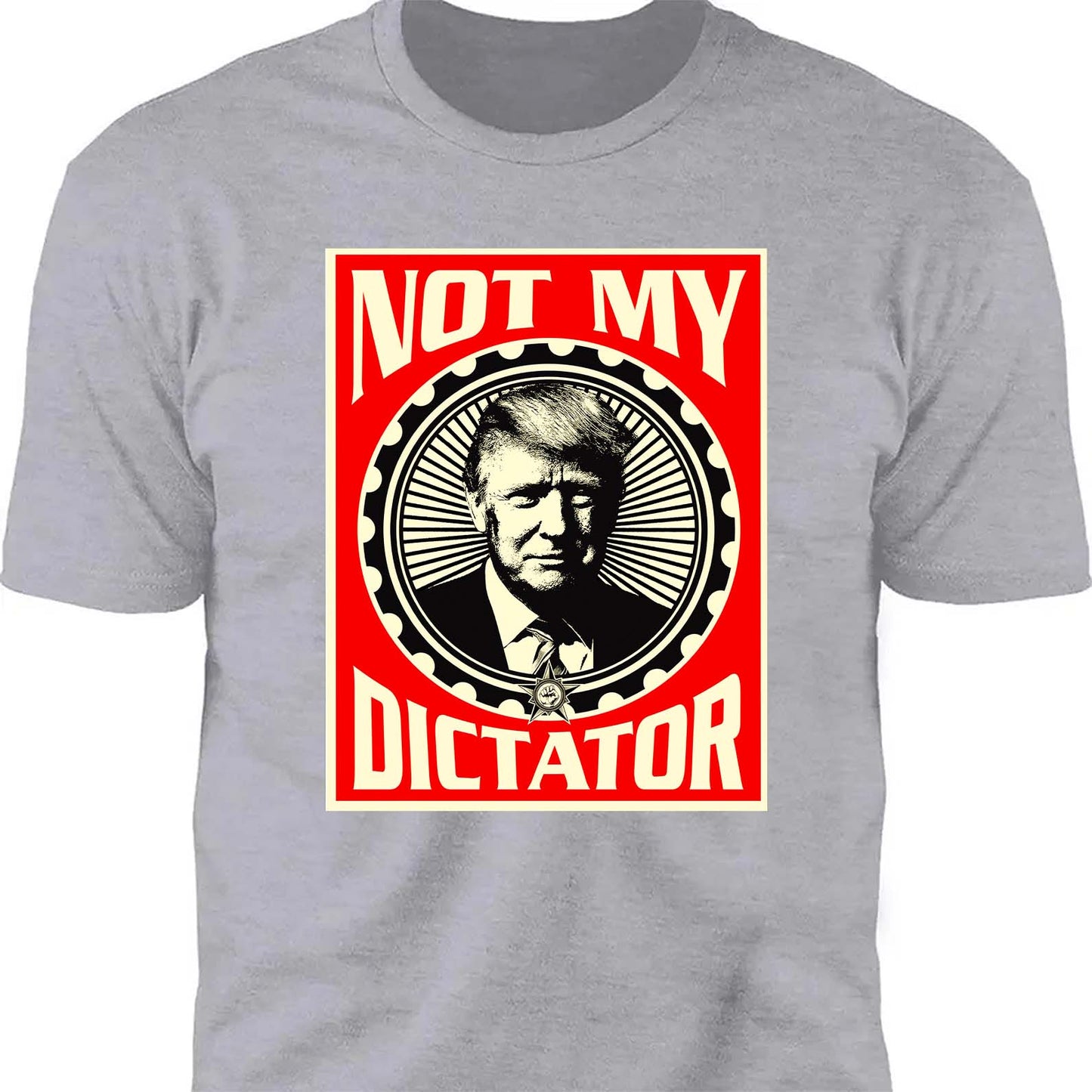 Not My Dictator Shirt – 8647 Anti Trump Protest Tee, Resist Activism And Freedom Dark Shirt For Justice And Equality 682181