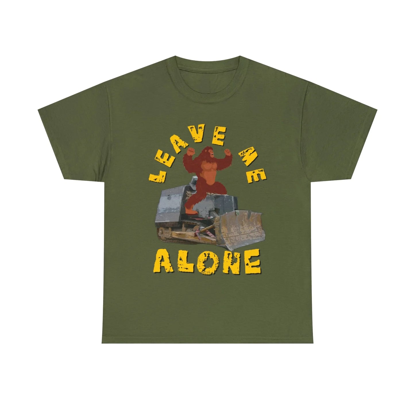 Leave Me Alone Bigfoot Killdozer T-Shirt