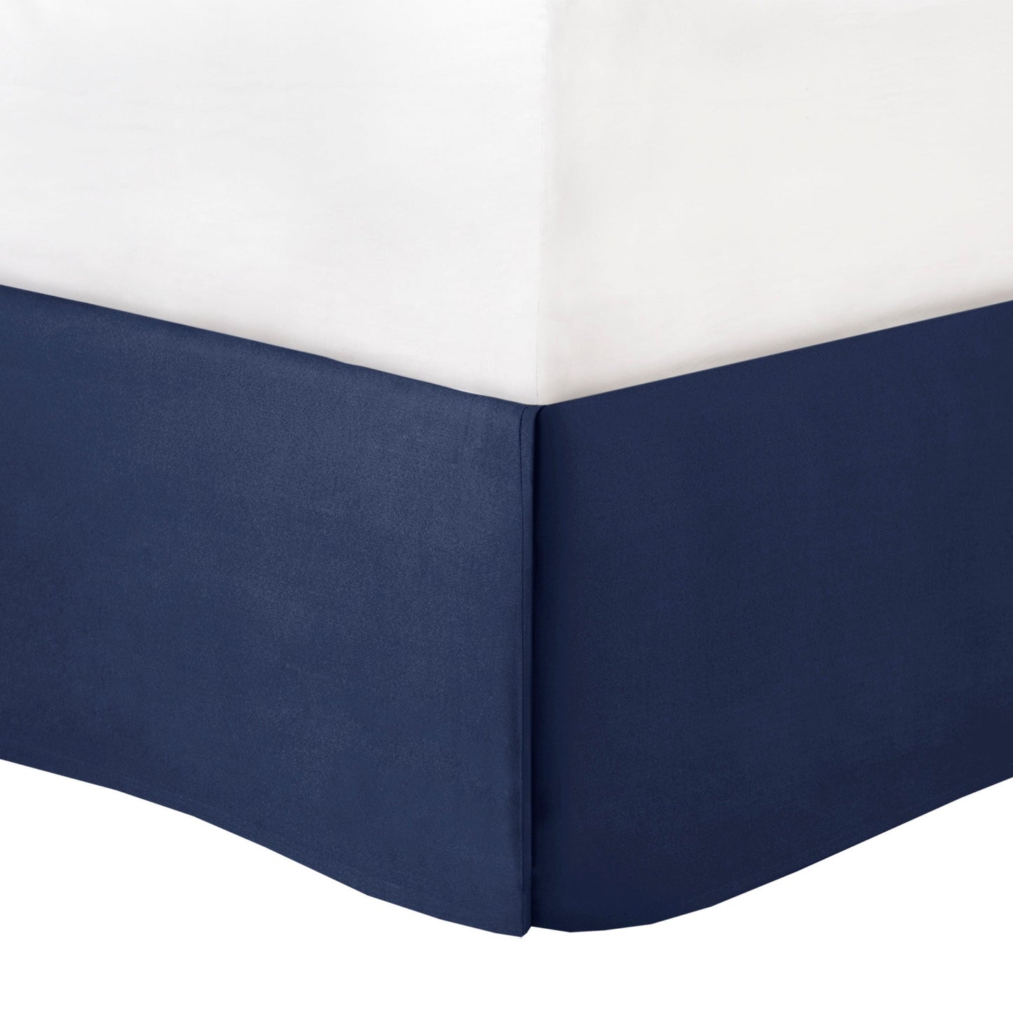 12 Piece Comforter Set with Cotton Bed Sheets Navy King