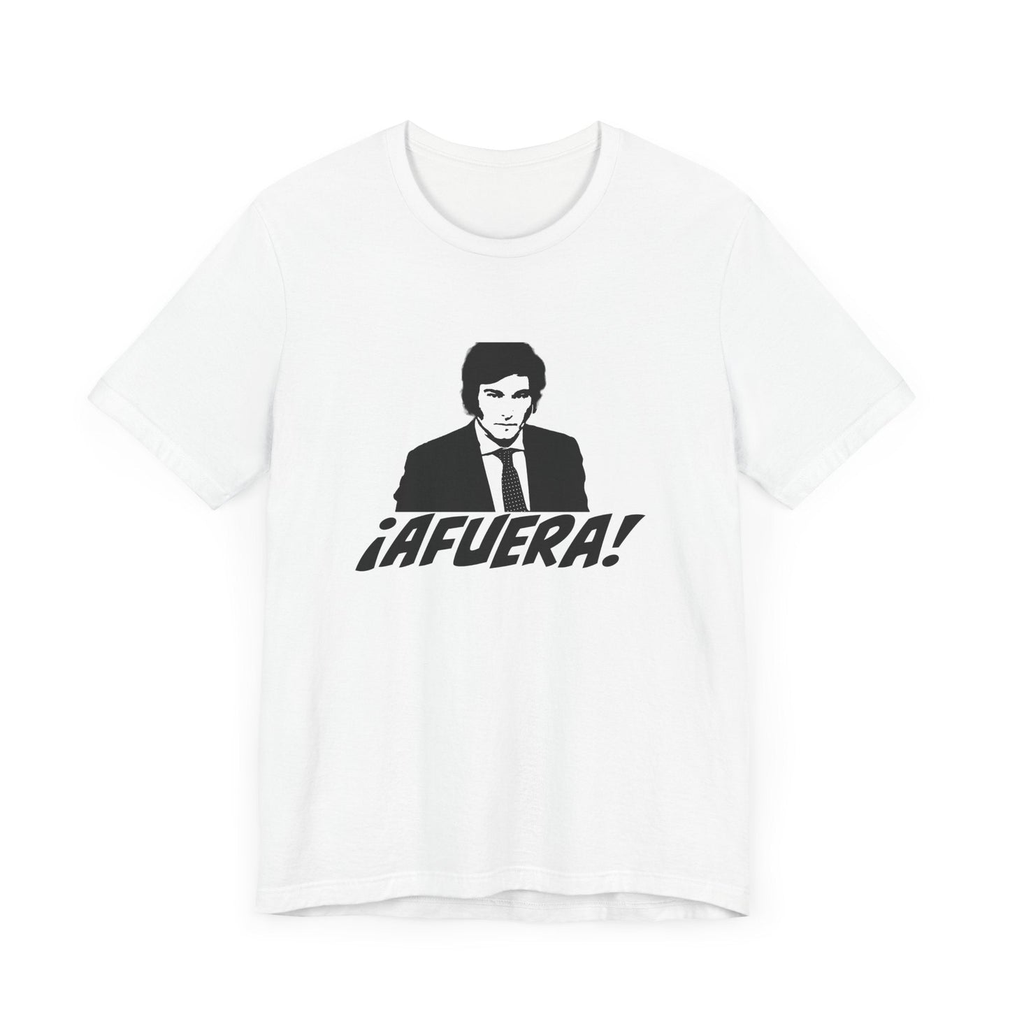 Walton & Johnson: Afuera! Javier Milei Unisex Jersey Tee - 4LibertyShop.com