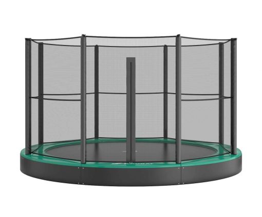 12ft Round Akrobat Primus Flat In-Ground Trampoline
