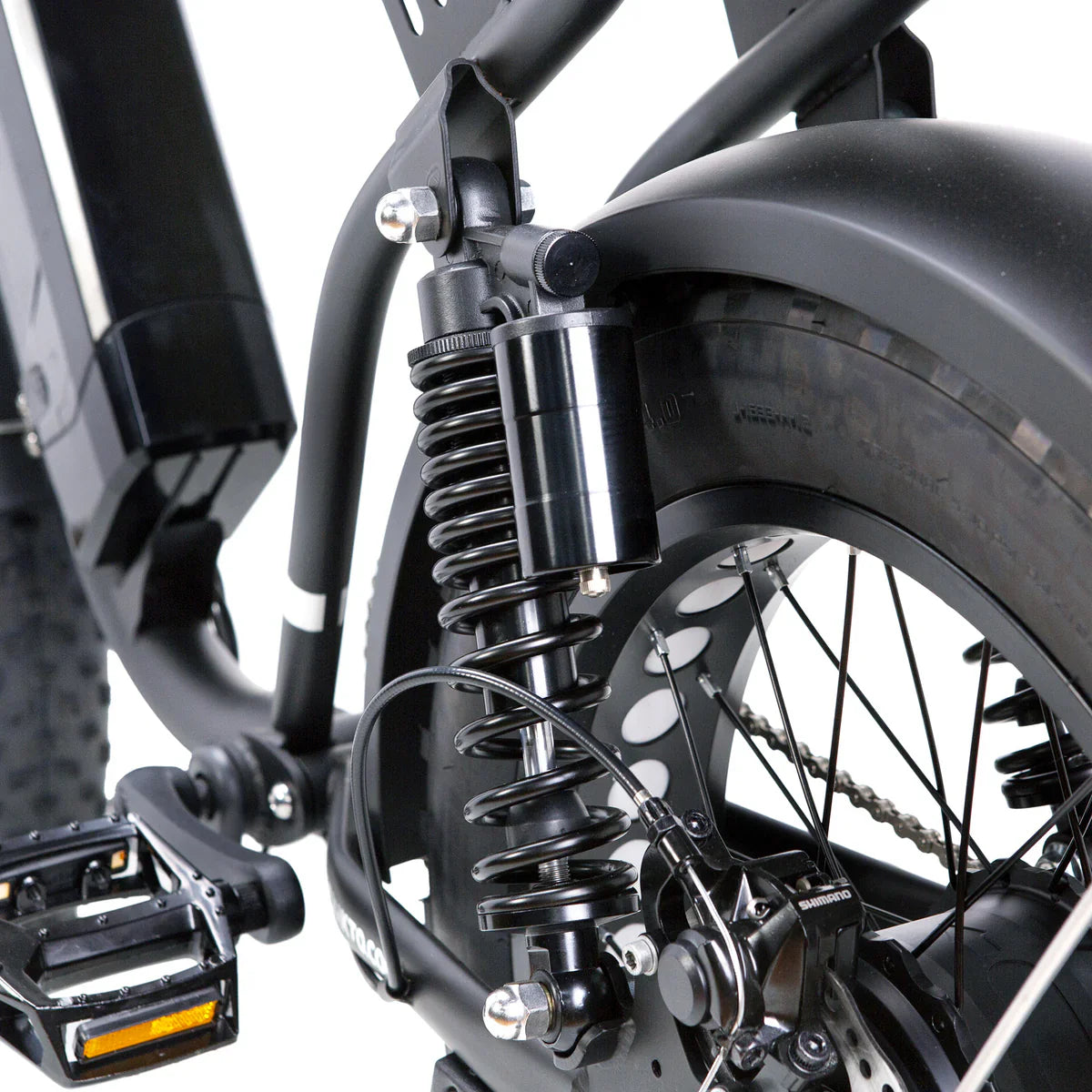 Nakto F2 Electric Bike 750W Motor - Black