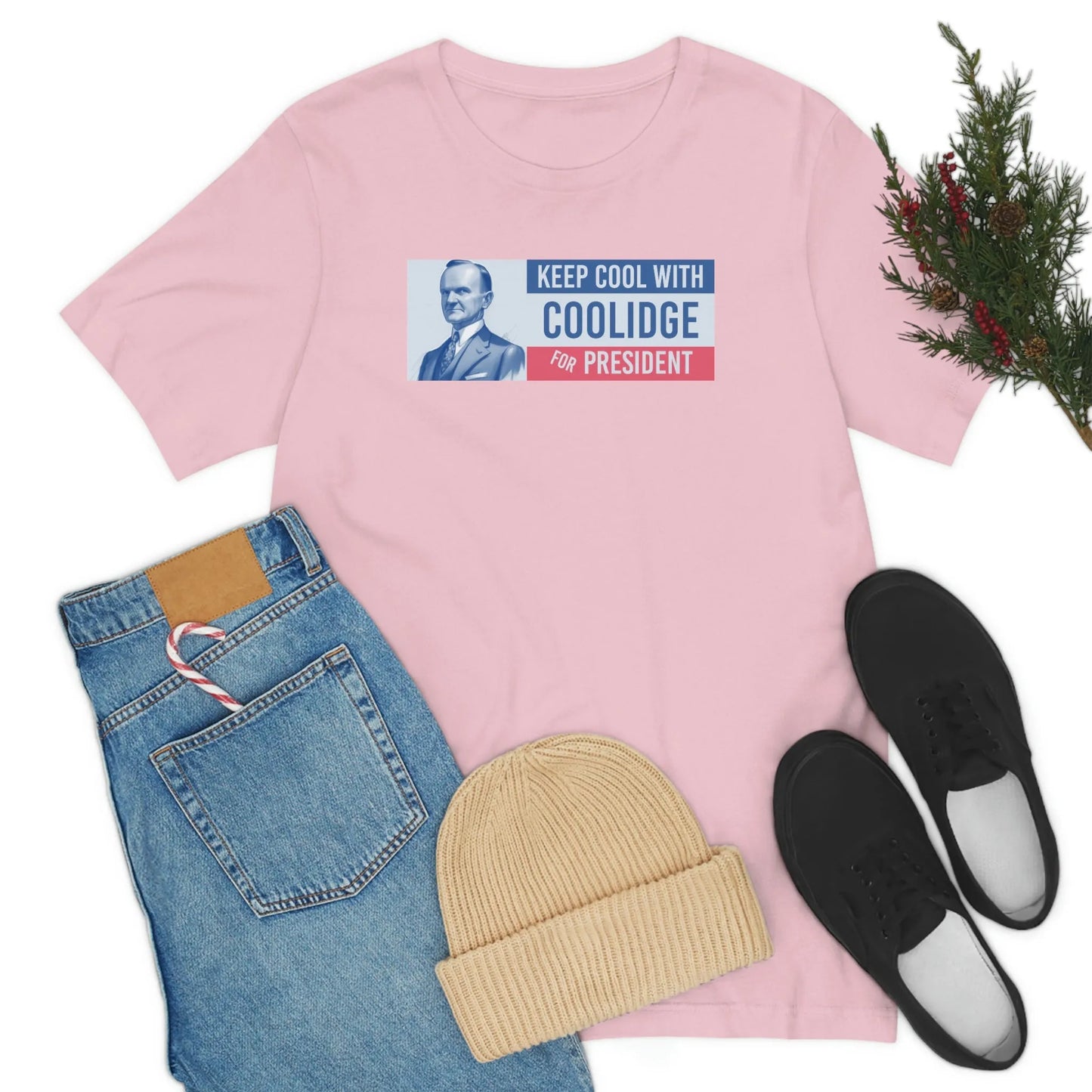 Keep Cool With Coolidge For President Calvin Coolidge T-Shirt