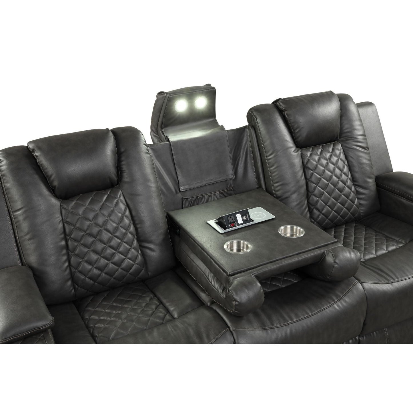 Benz - LED & Power Reclining Sofa
