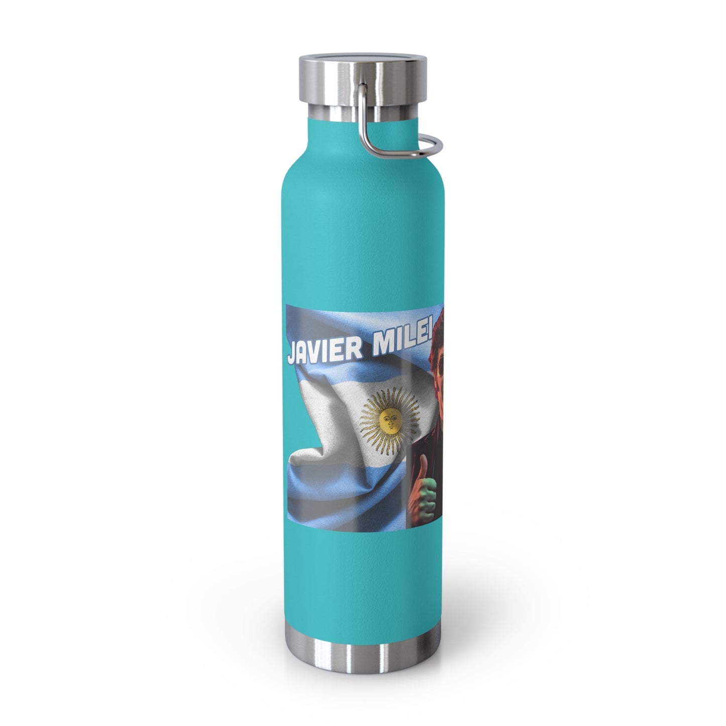 Javier Milei Copper Vacuum Insulated Bottle, 22oz
