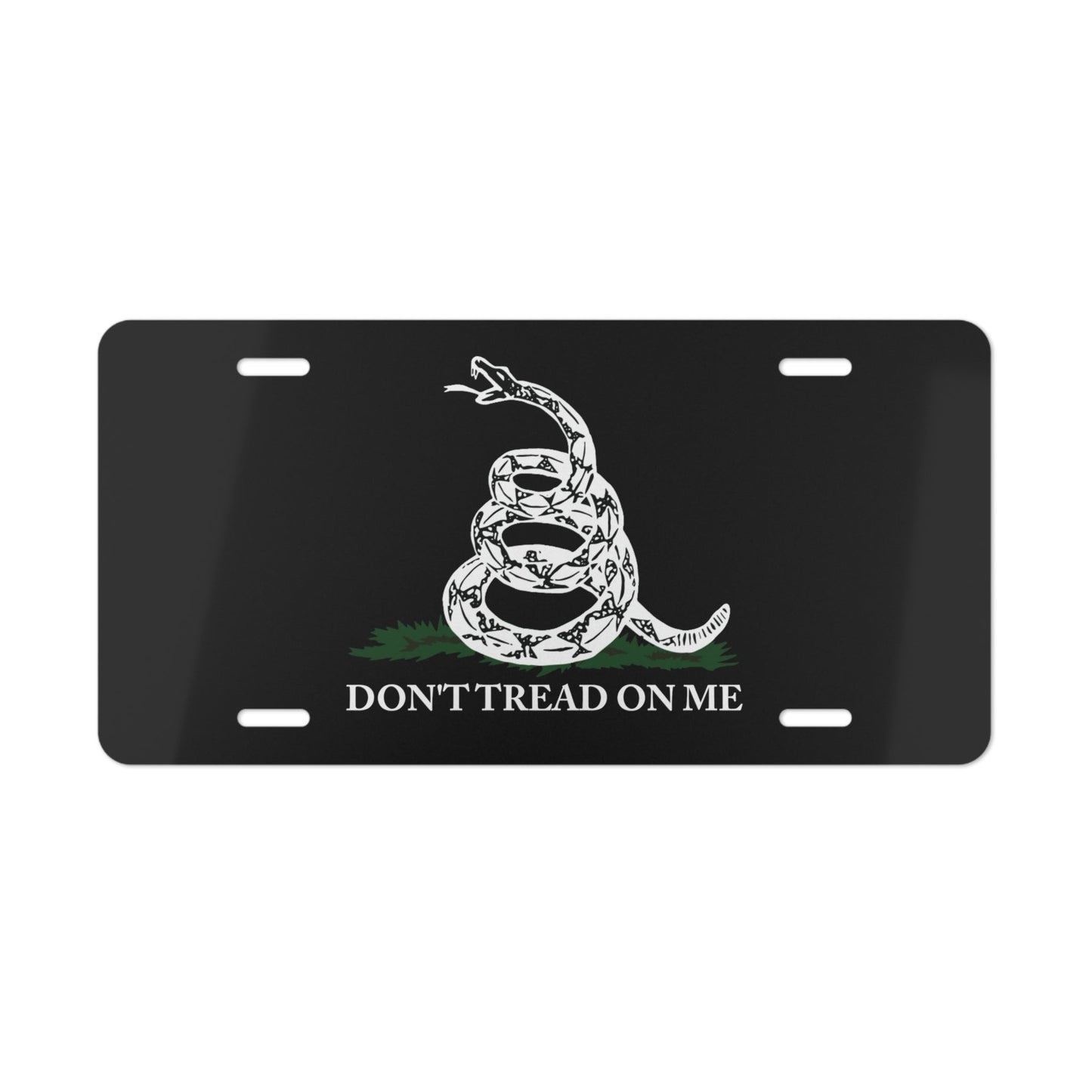 Don't Tread On Me Vanity Plate