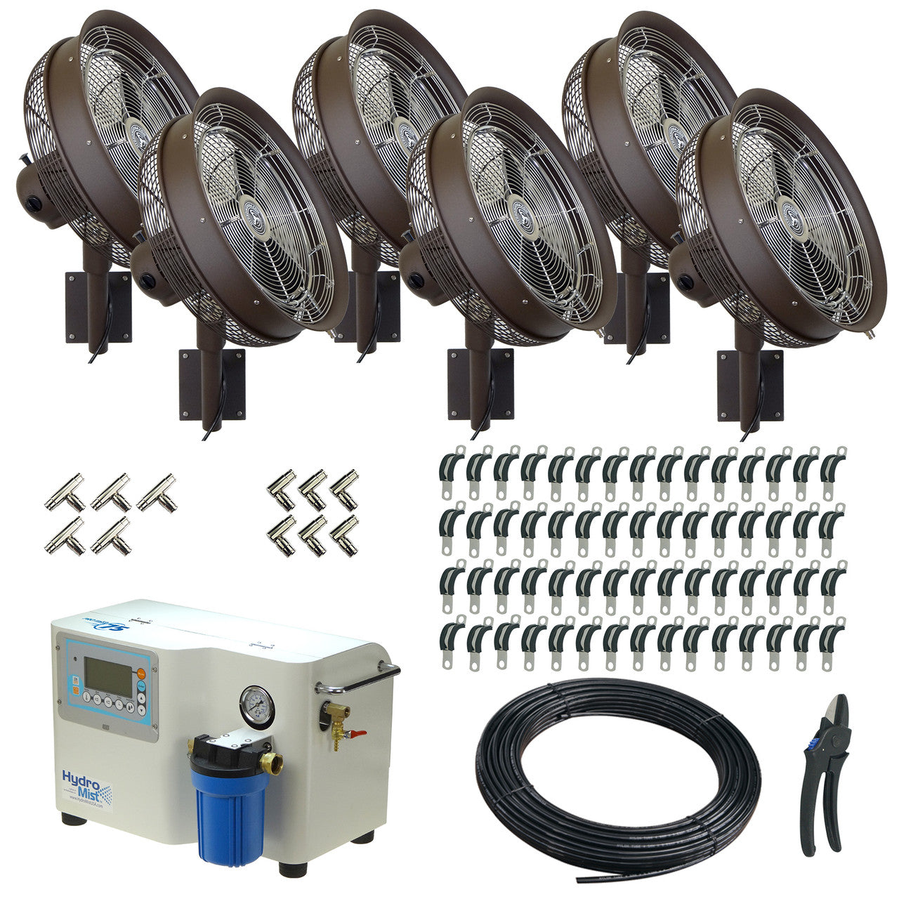 Hydro Mist DIY 6-18" Fan Mist Package with Pro 75 Pump