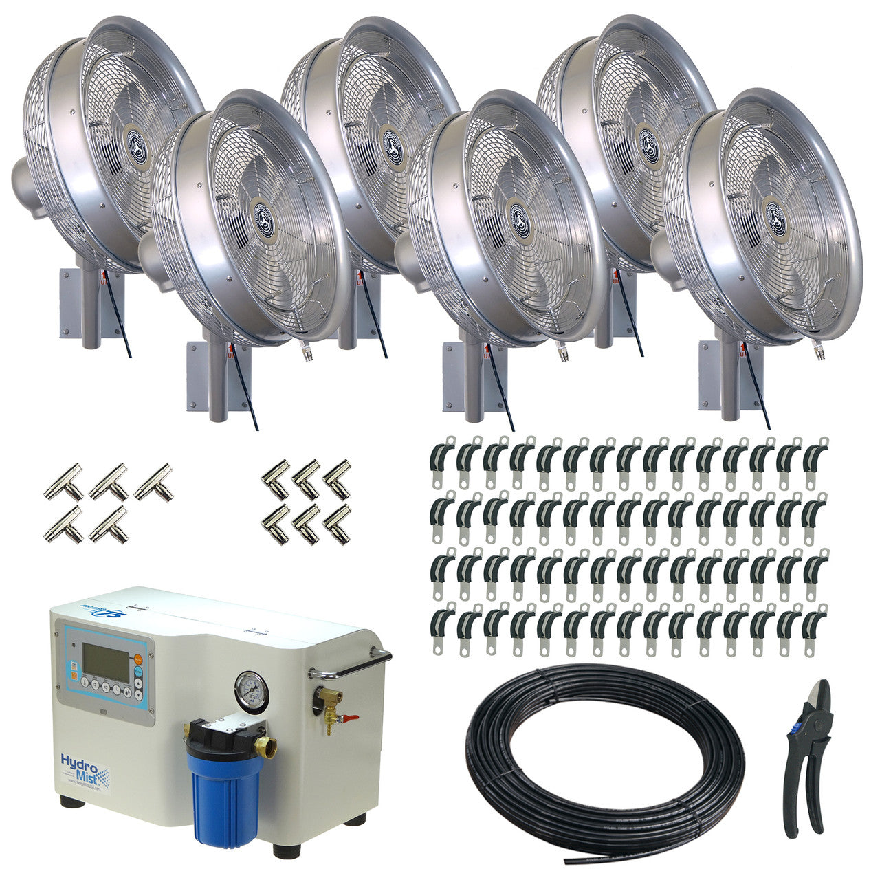 Hydro Mist DIY 6-18" Fan Mist Package with Pro 75 Pump